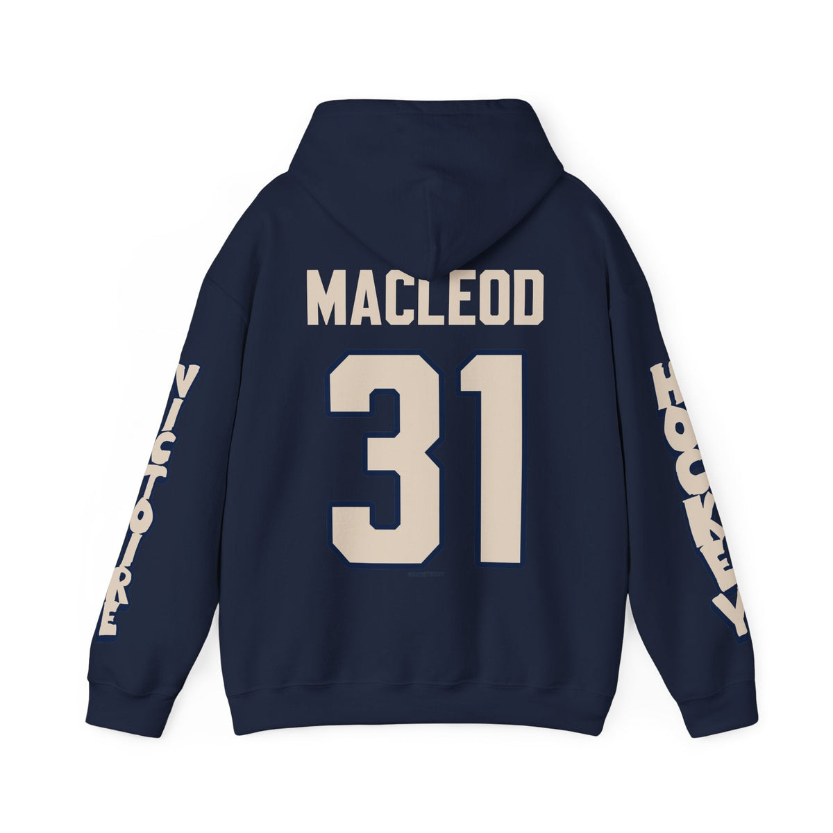 Hailey Macleod Victoire Unisex Hoodie in Navy | Chix Sports