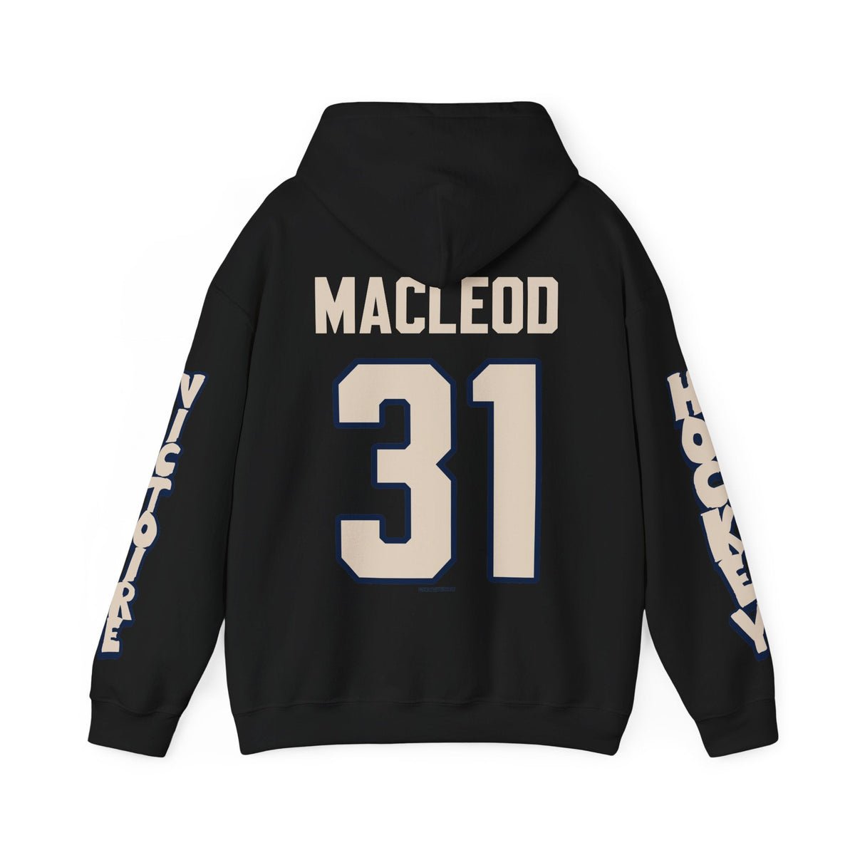 Hailey Macleod Victoire Unisex Hoodie in Black | Chix Sports