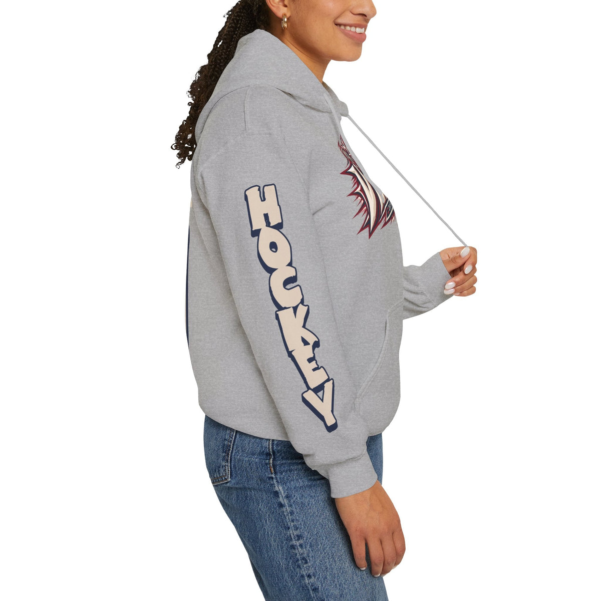 Hailey Macleod Victoire Unisex Hoodie in Sport Grey | Chix Sports
