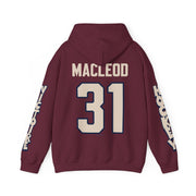 Hailey Macleod Victoire Unisex Hoodie in Maroon | Chix Sports