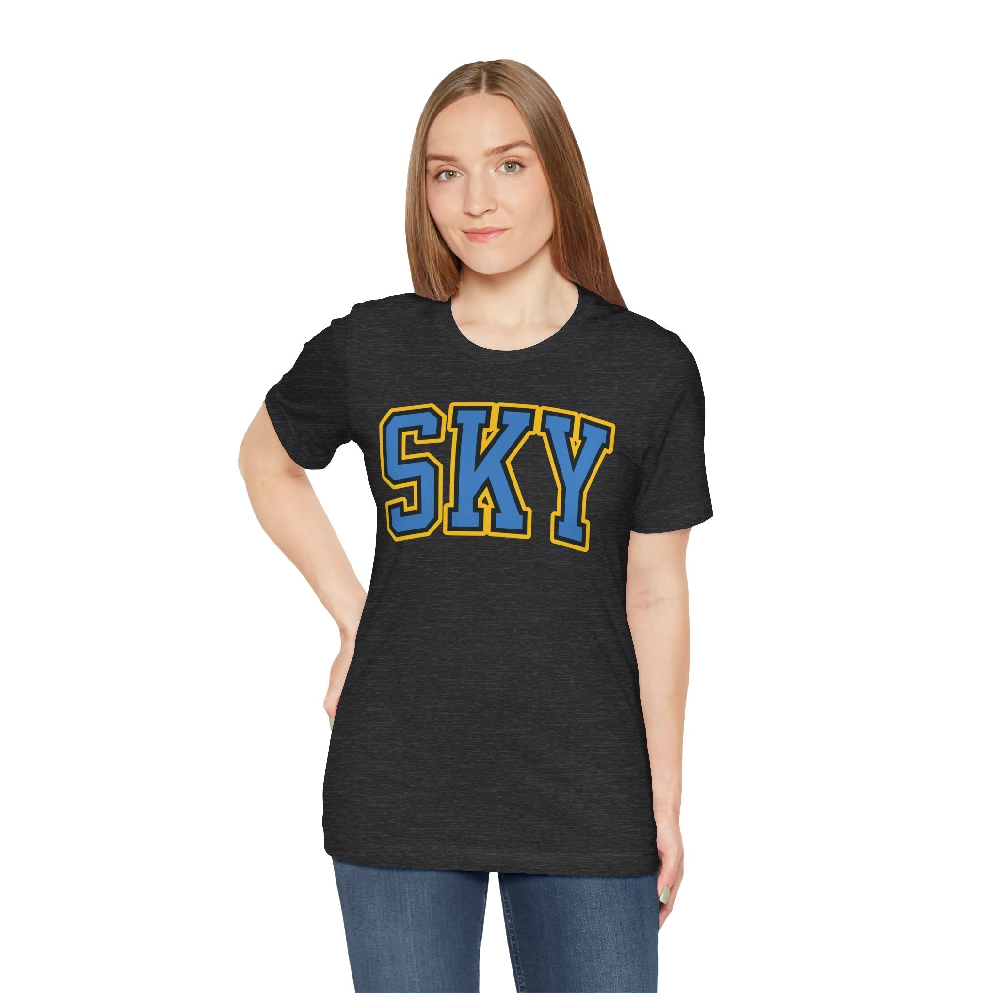 Hailey Van Lith Sky Unisex Jersey T-shirt | Chix Sports