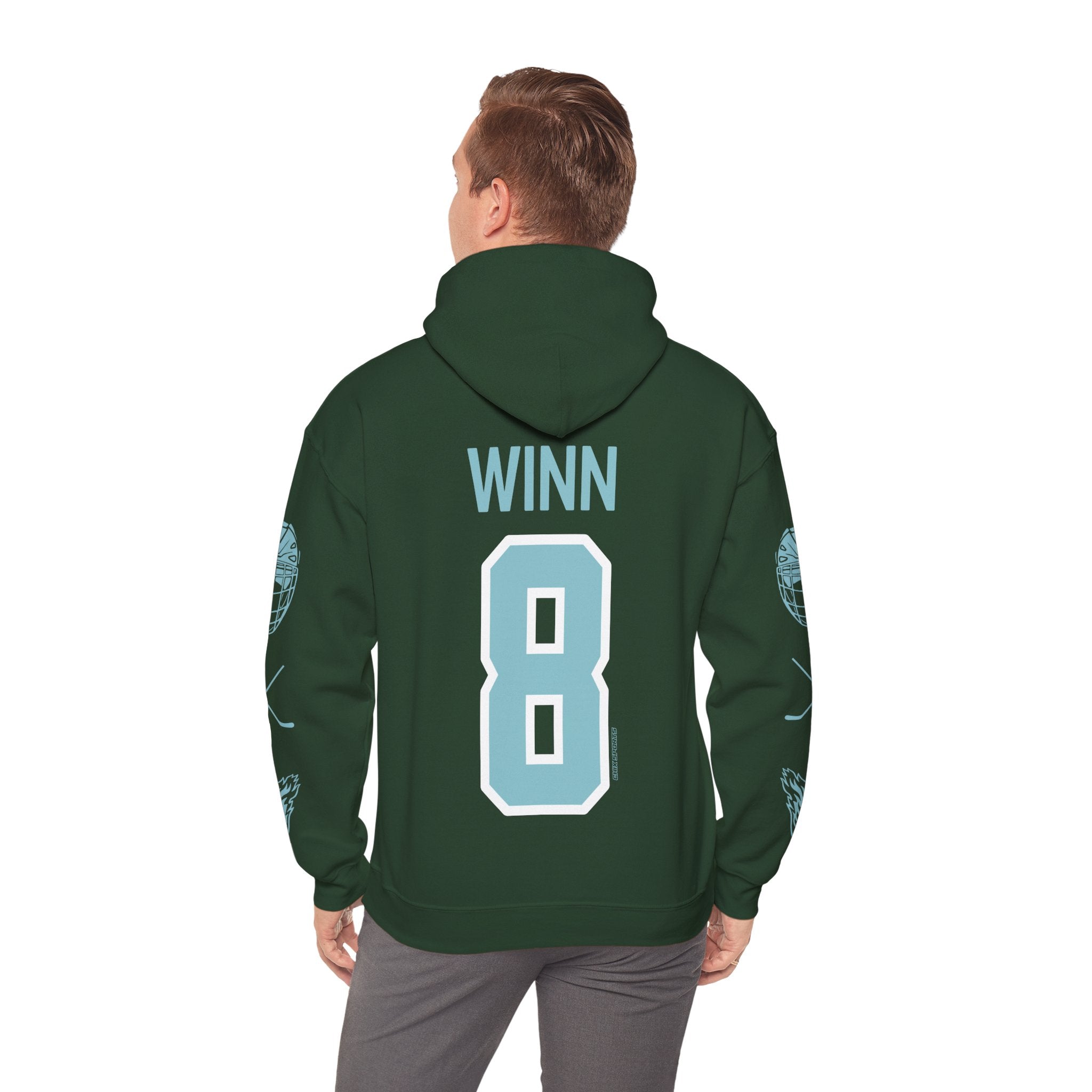 Haley Winn 8 Unisex Fleet Hoodie | Chix Sports