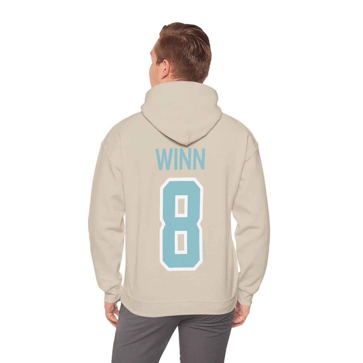 Haley Winn Unisex Fleet Hoodie in Heliconia | Chix Sports
