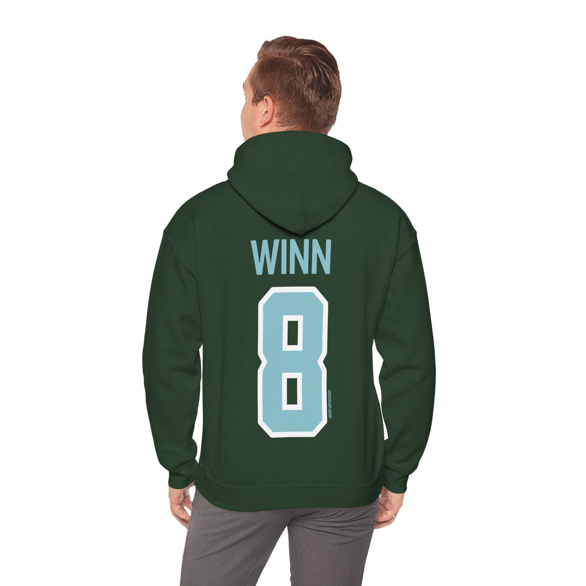 Haley Winn Unisex Fleet Hoodie in Heliconia | Chix Sports