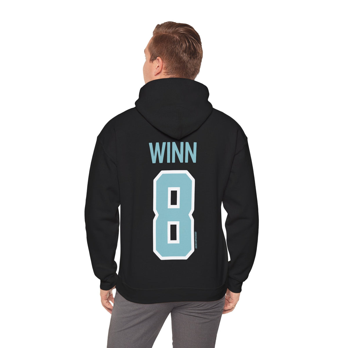 Haley Winn Unisex Fleet Hoodie in Heliconia | Chix Sports