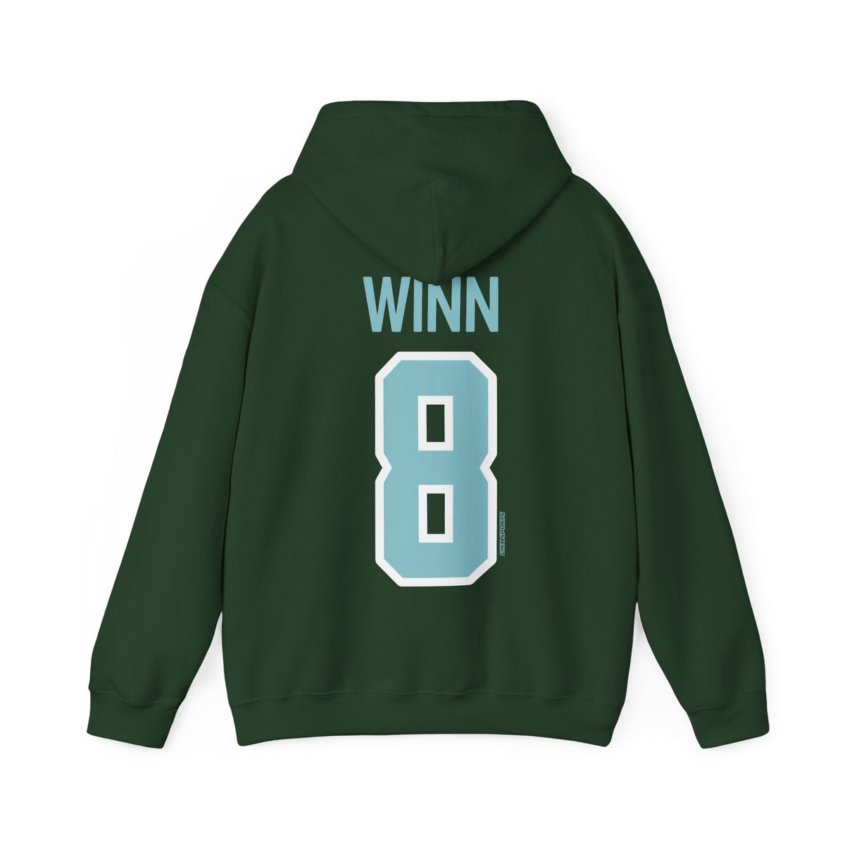 Haley Winn Unisex Fleet Hoodie in Forest Green | Chix Sports
