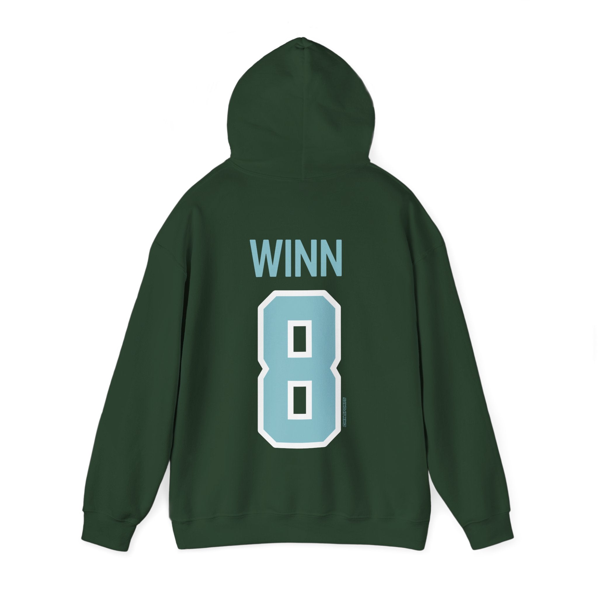 Haley Winn Unisex Fleet Hoodie - No Sleeve Print | Chix Sports