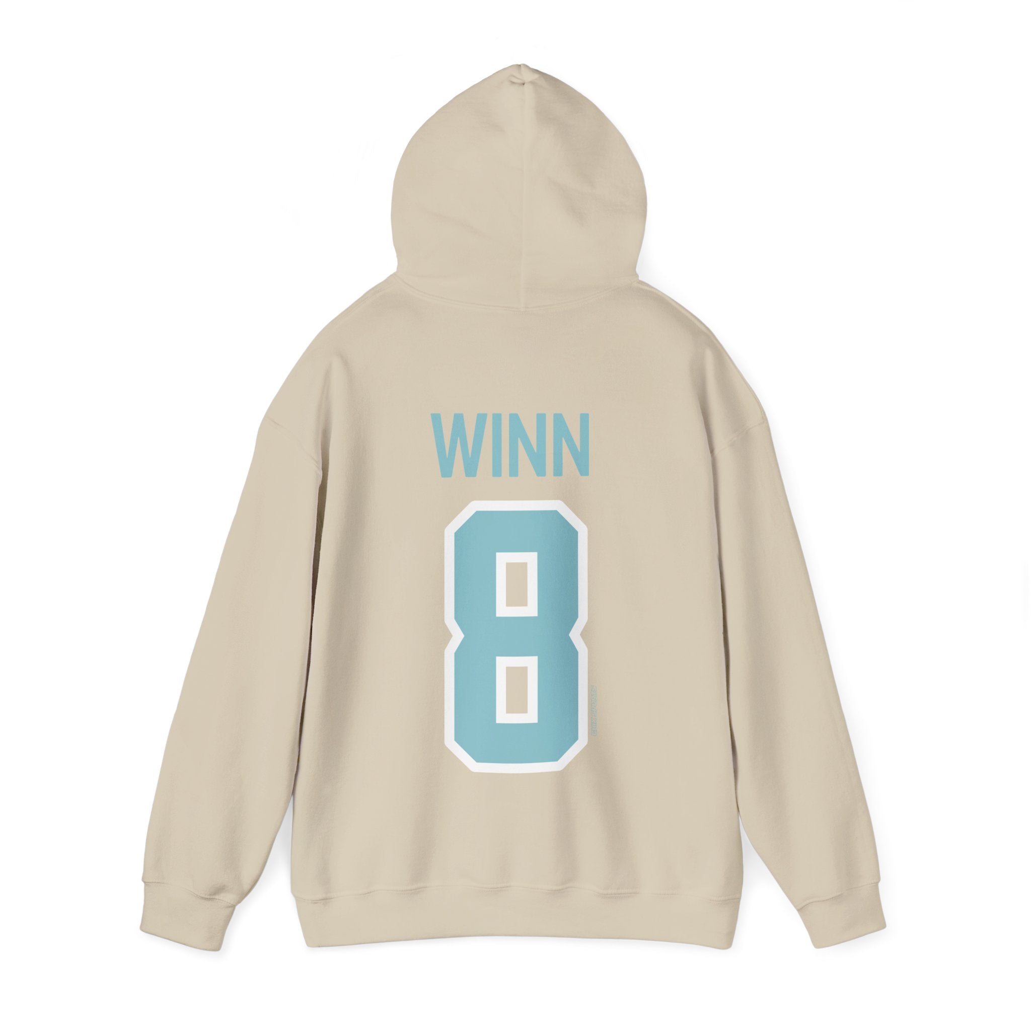 Haley Winn Unisex Fleet Hoodie - No Sleeve Print | Chix Sports