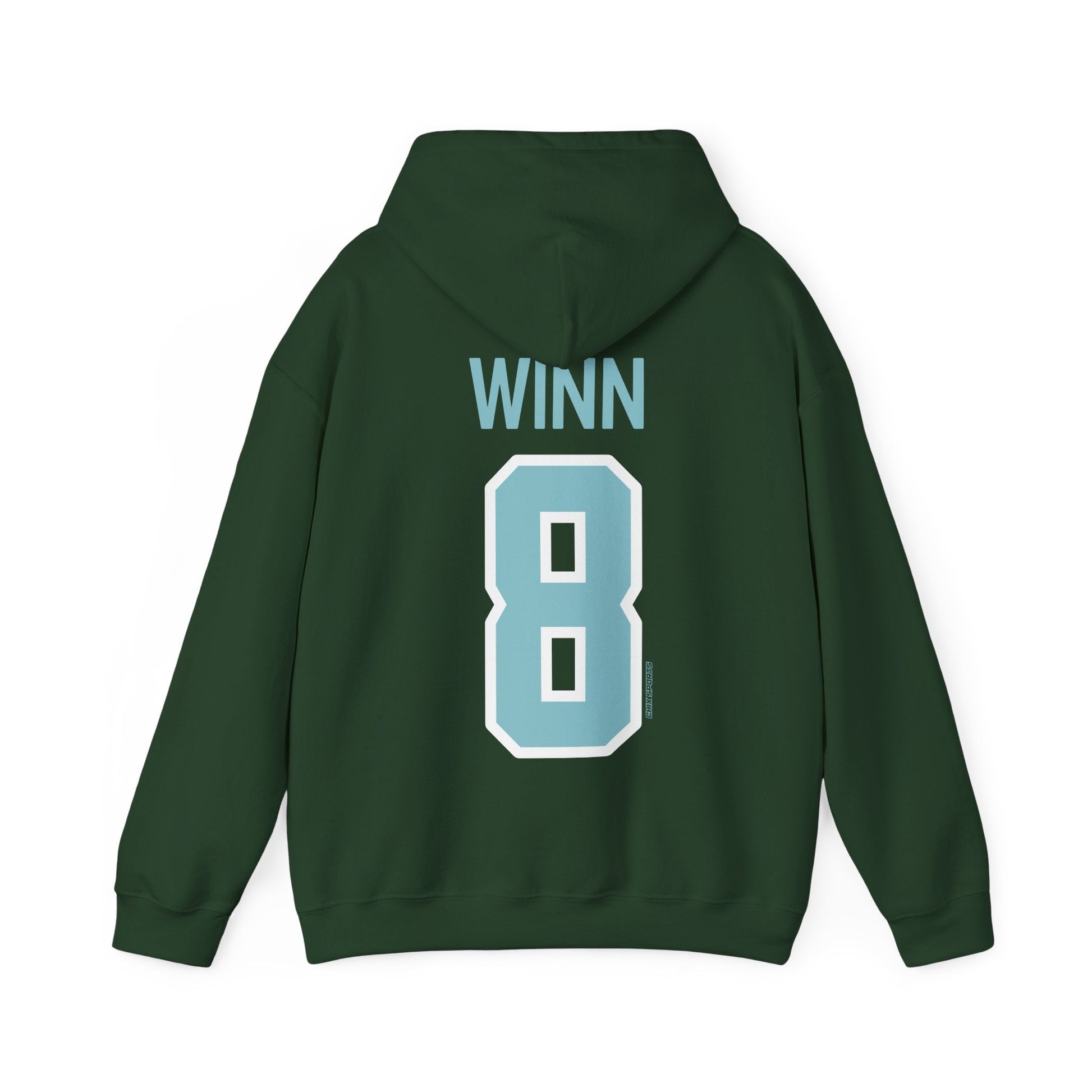 Haley Winn Unisex Fleet Hoodie - No Sleeve Print | Chix Sports
