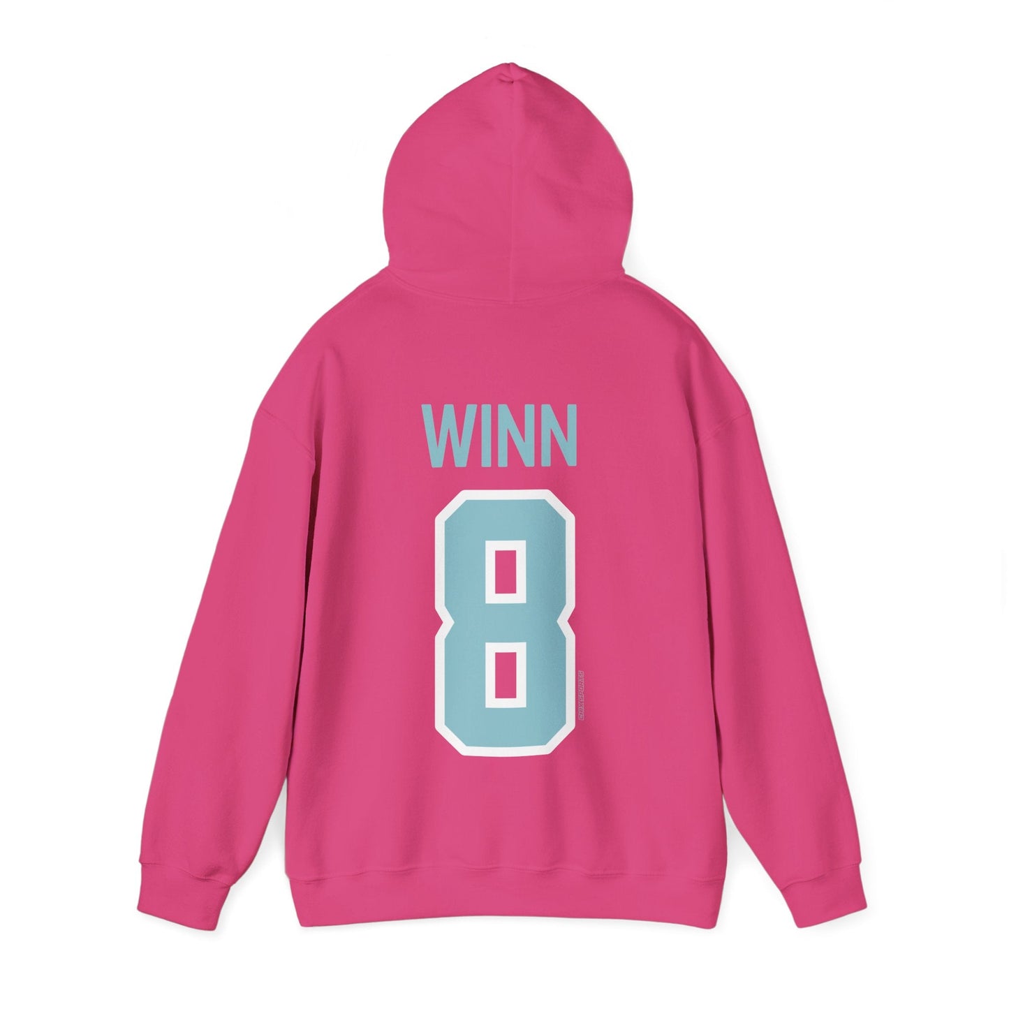 Haley Winn Unisex Fleet Hoodie - No Sleeve Print | Chix Sports