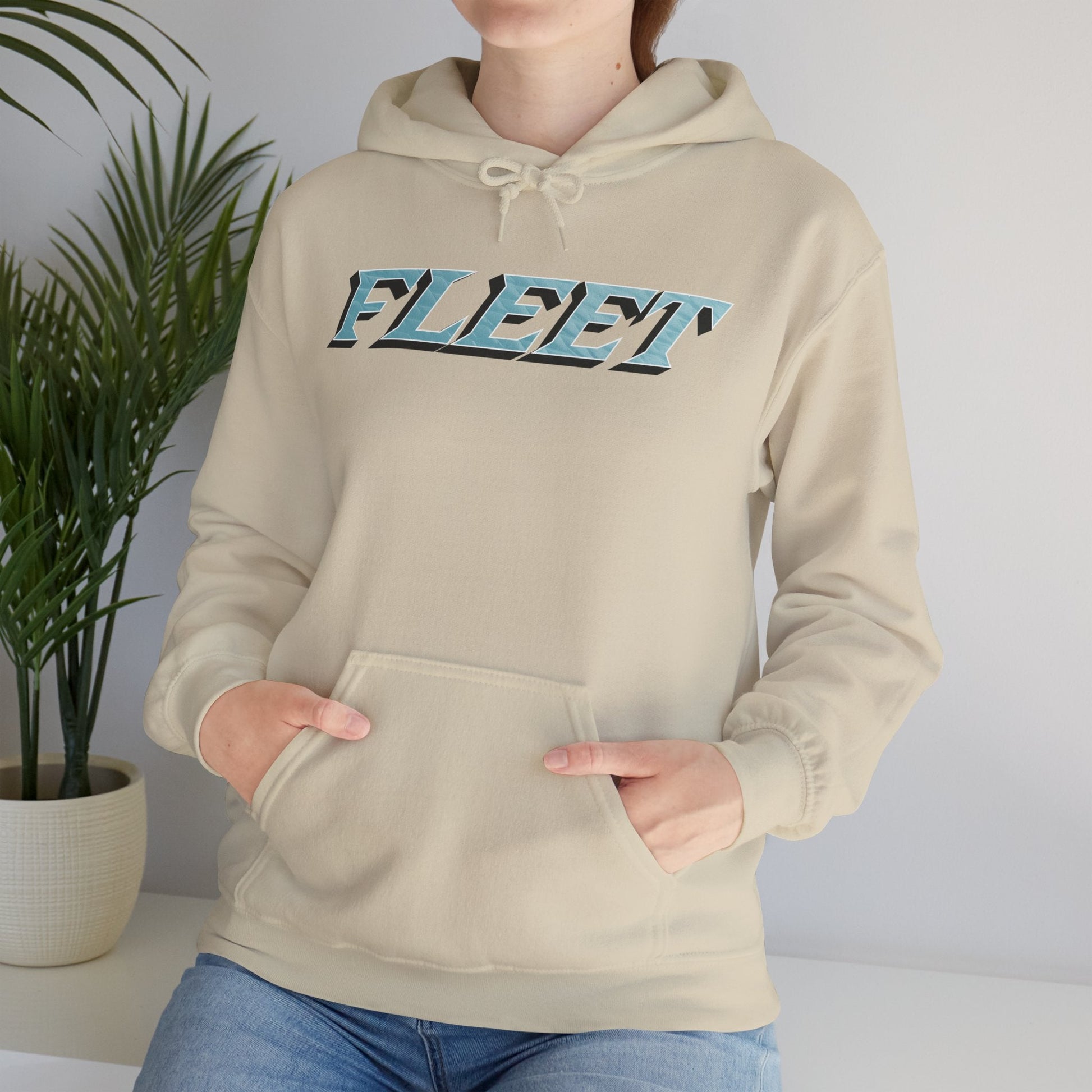 Haley Winn Unisex Fleet Hoodie - No Sleeve Print | Chix Sports