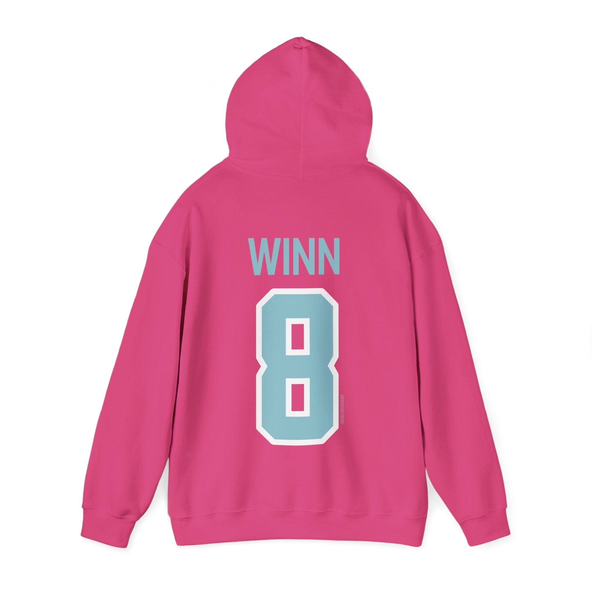 Haley Winn Unisex Fleet Hoodie - No Sleeve Print | Chix Sports