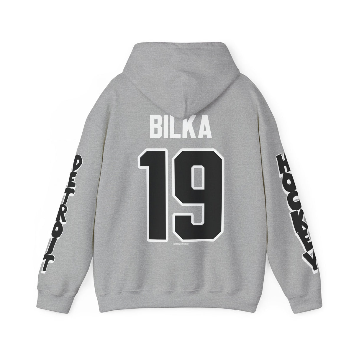 Hannah Bilka Detroit Hockey Club Unisex Hoodie in Sport Grey | Chix Sports