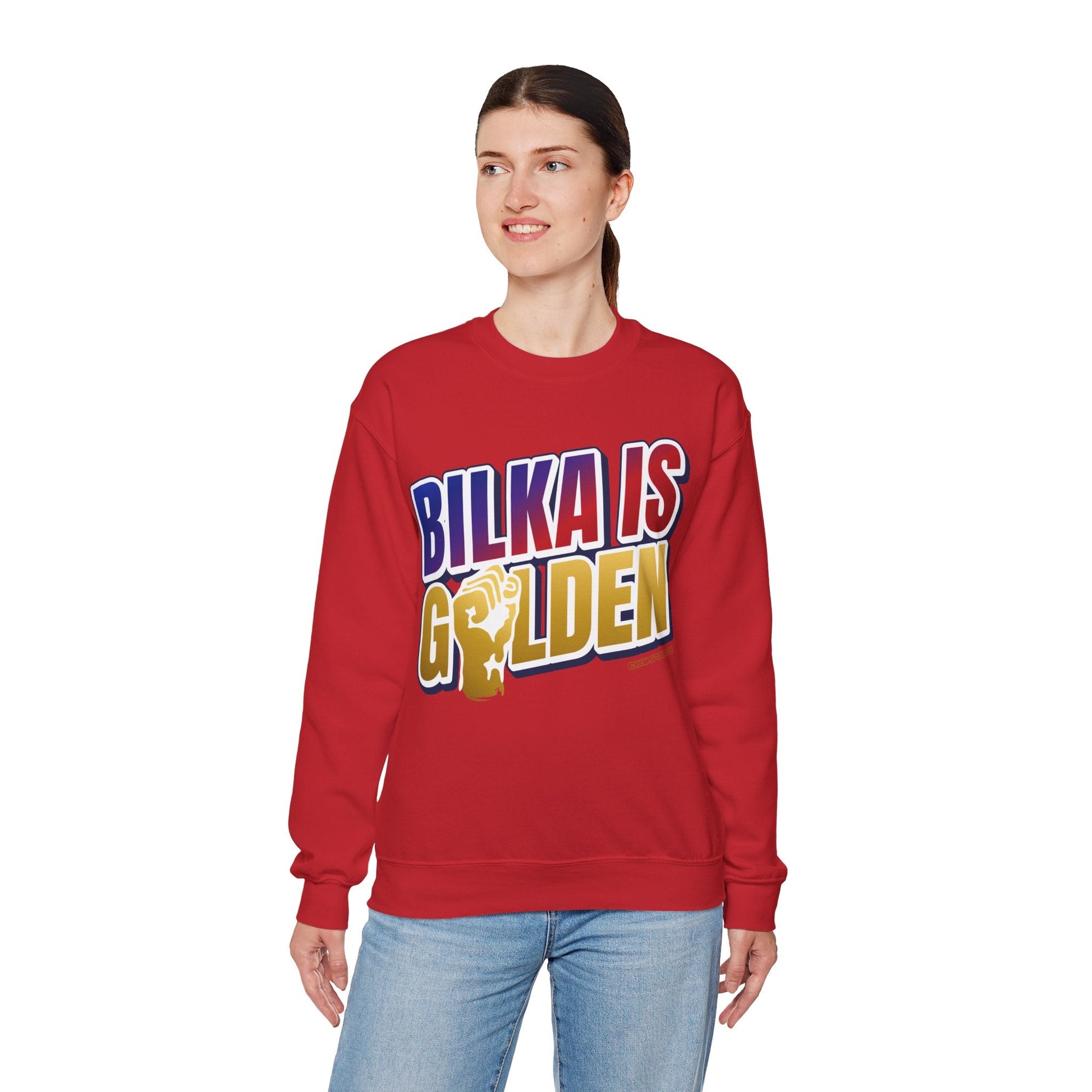 Hannah Bilka Golden USA Women's Hockey Unisex Sweatshirt | Chix Sports