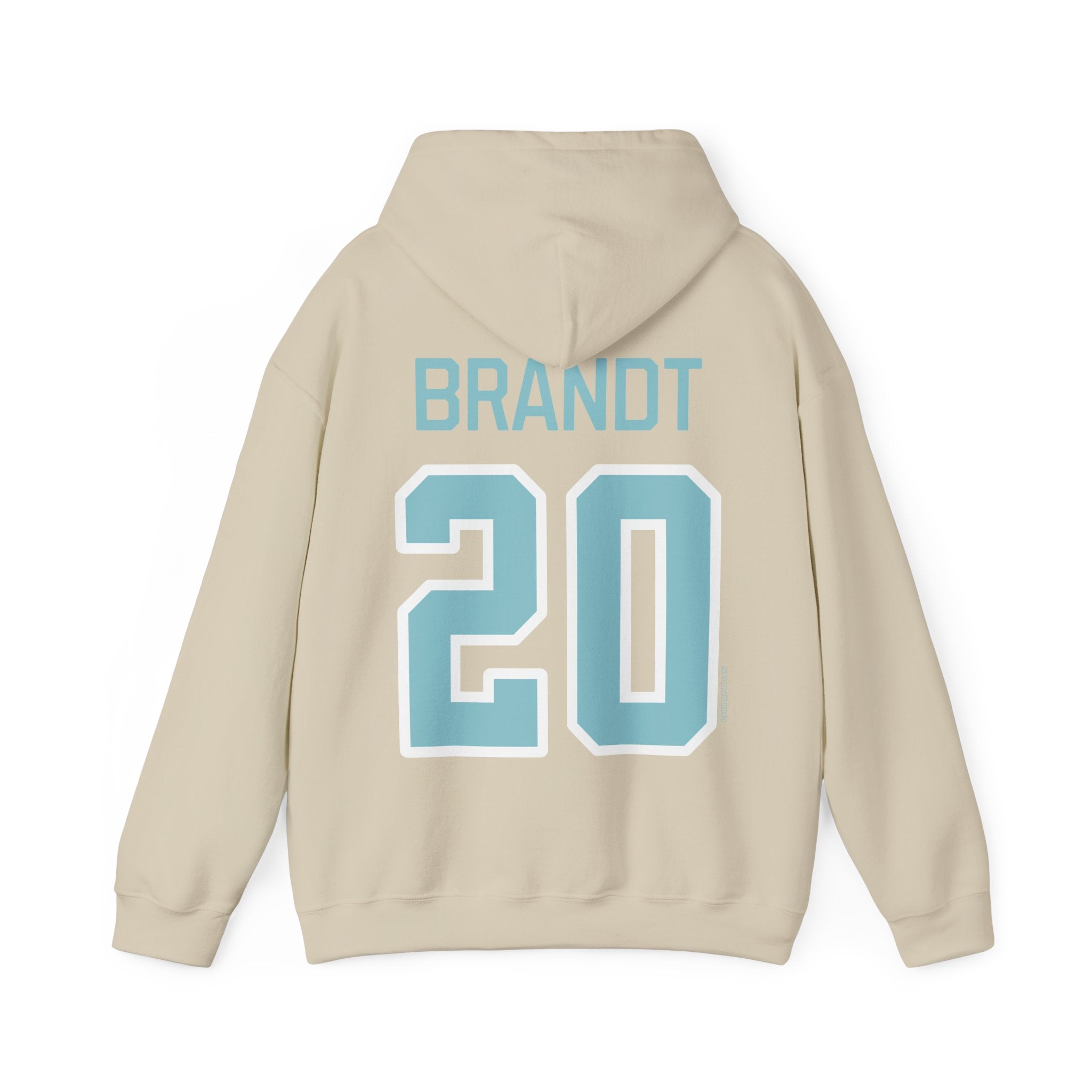 Hannah Brandt 20 Fleet Unisex Hoodie - No Sleeve Print | Chix Sports
