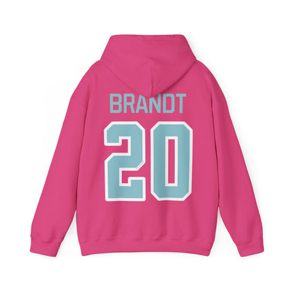 Hannah Brandt 20 Heavy Fleet Unisex Hoodie - No Sleeve Print | Chix Sports