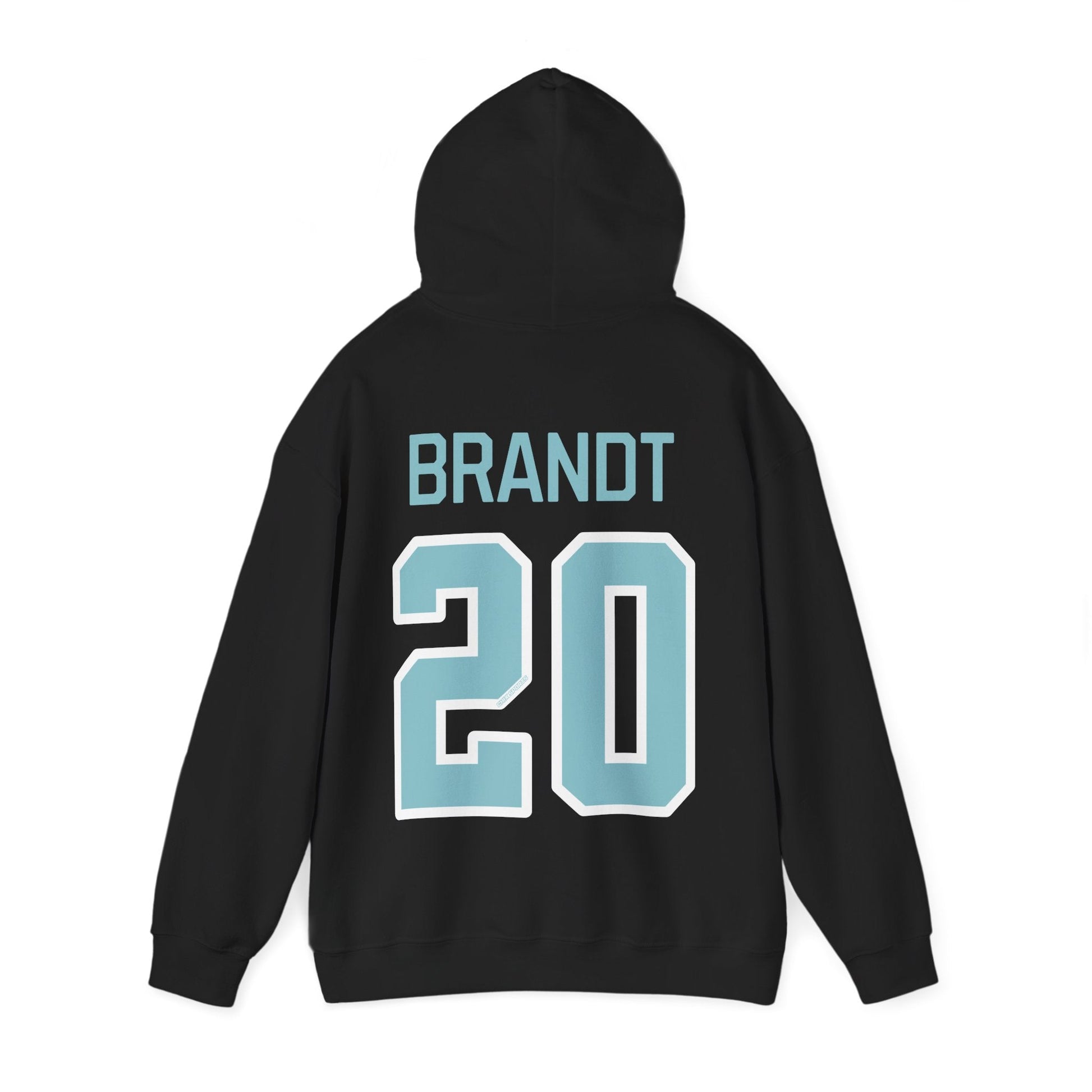 Hannah Brandt 20 Heavy Fleet Unisex Hoodie - No Sleeve Print | Chix Sports