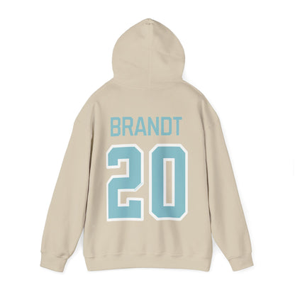 Hannah Brandt 20 Heavy Fleet Unisex Hoodie - No Sleeve Print | Chix Sports