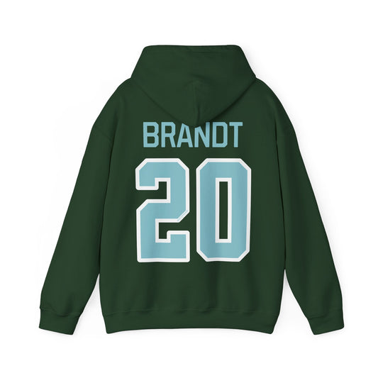 Hannah Brandt 20 Heavy Fleet Unisex Hoodie - No Sleeve Print | Chix Sports