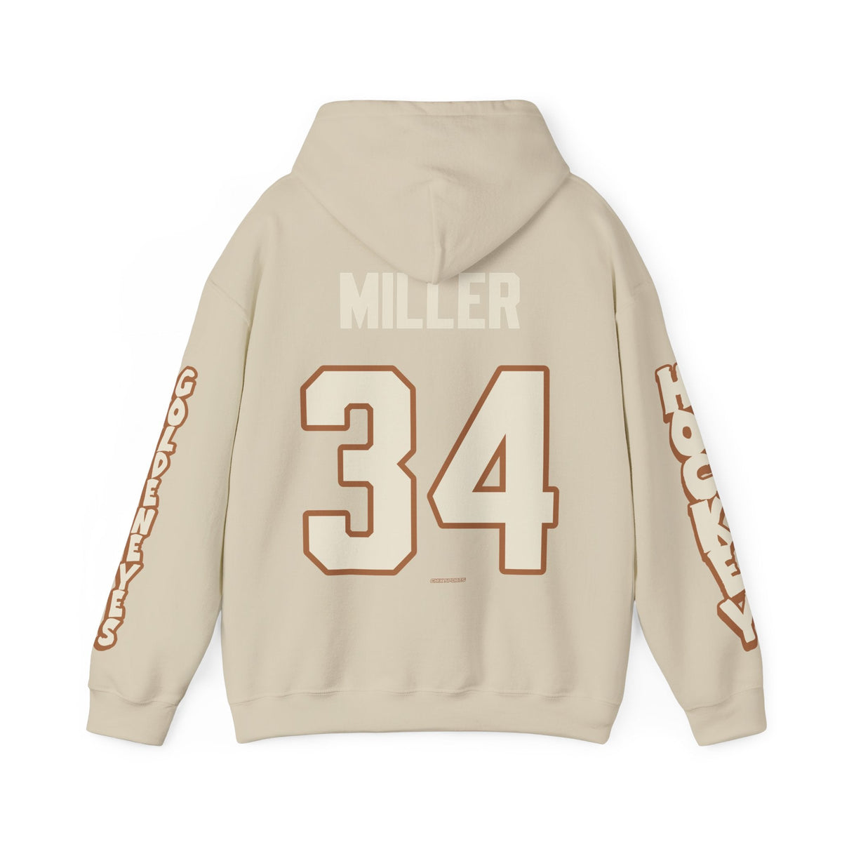 Hannah Miller Goldeneyes Unisex Hoodie in Sand | Chix Sports