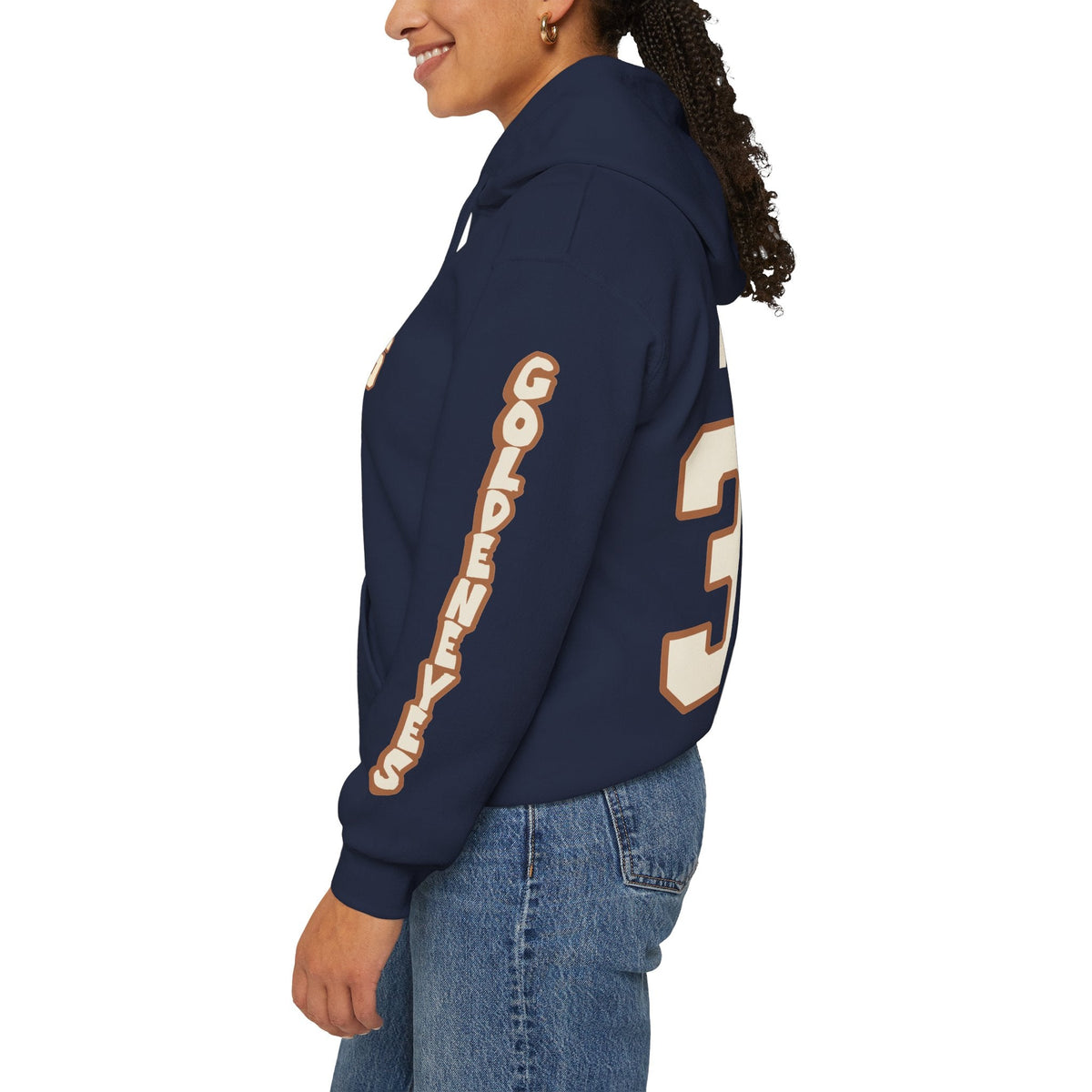 Hannah Miller Goldeneyes Unisex Hoodie in Dark Heather | Chix Sports
