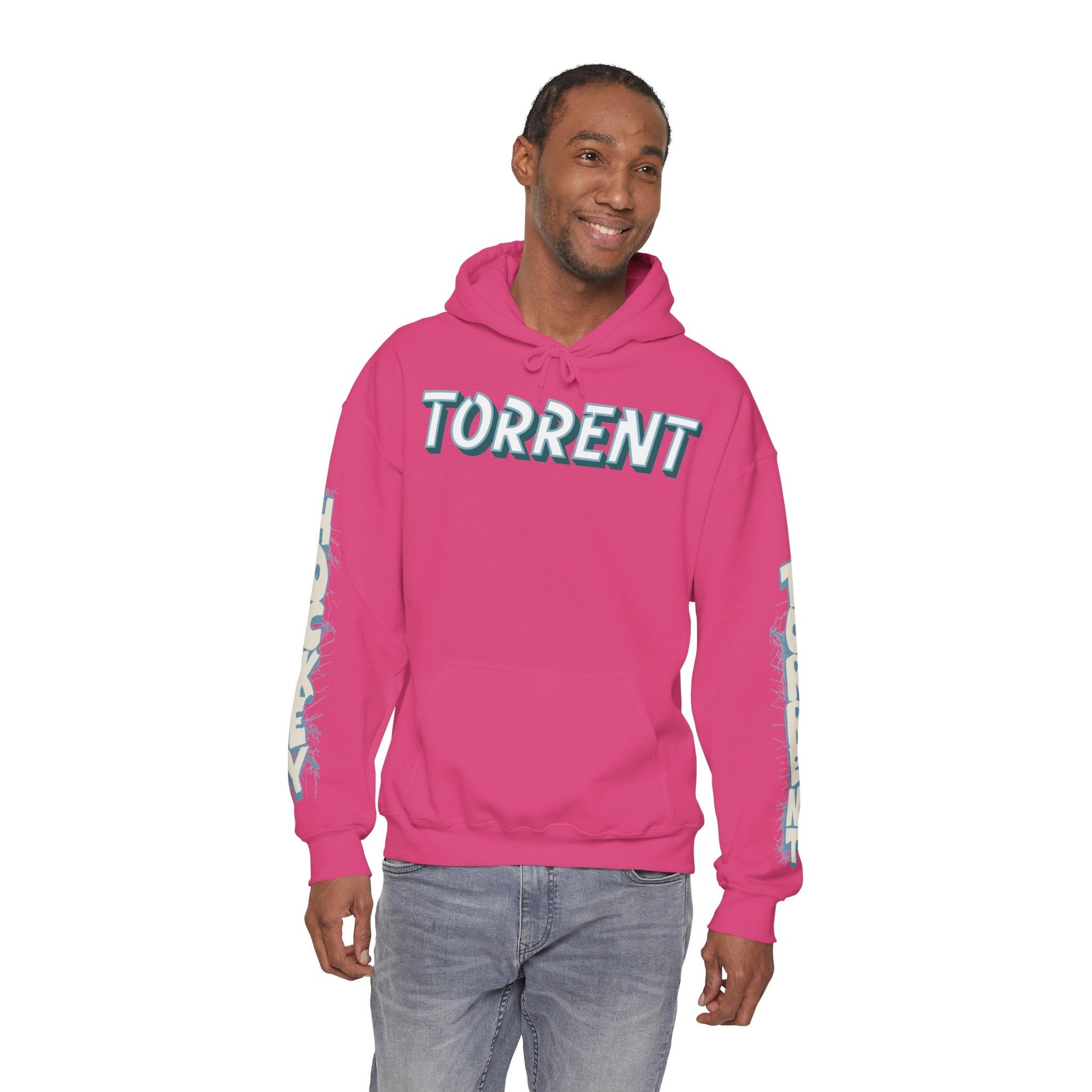 Hannah Murphy Torrent Unisex Hoodie in Heliconia | Chix Sports