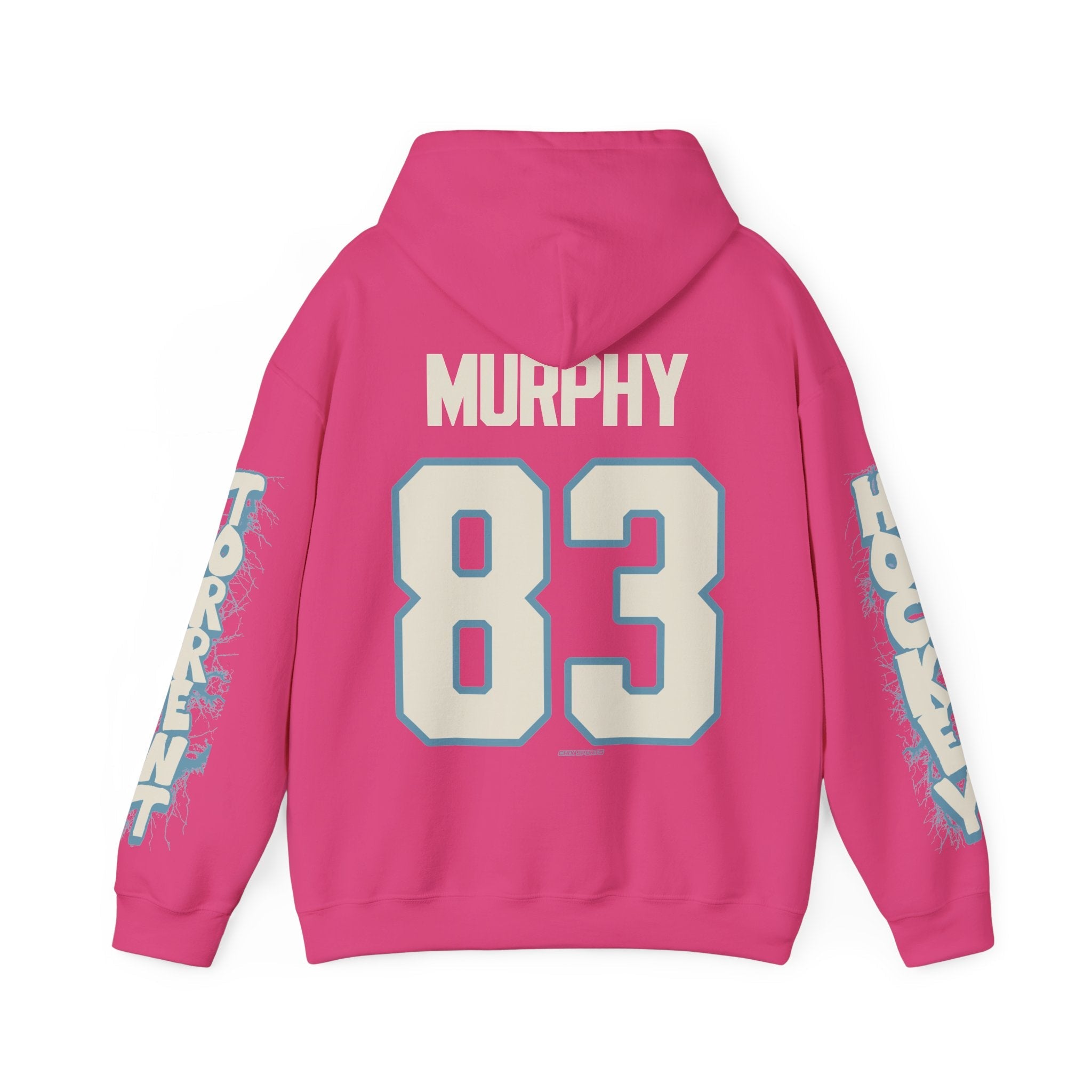 Hannah Murphy Torrent Unisex Hoodie in Heliconia | Chix Sports