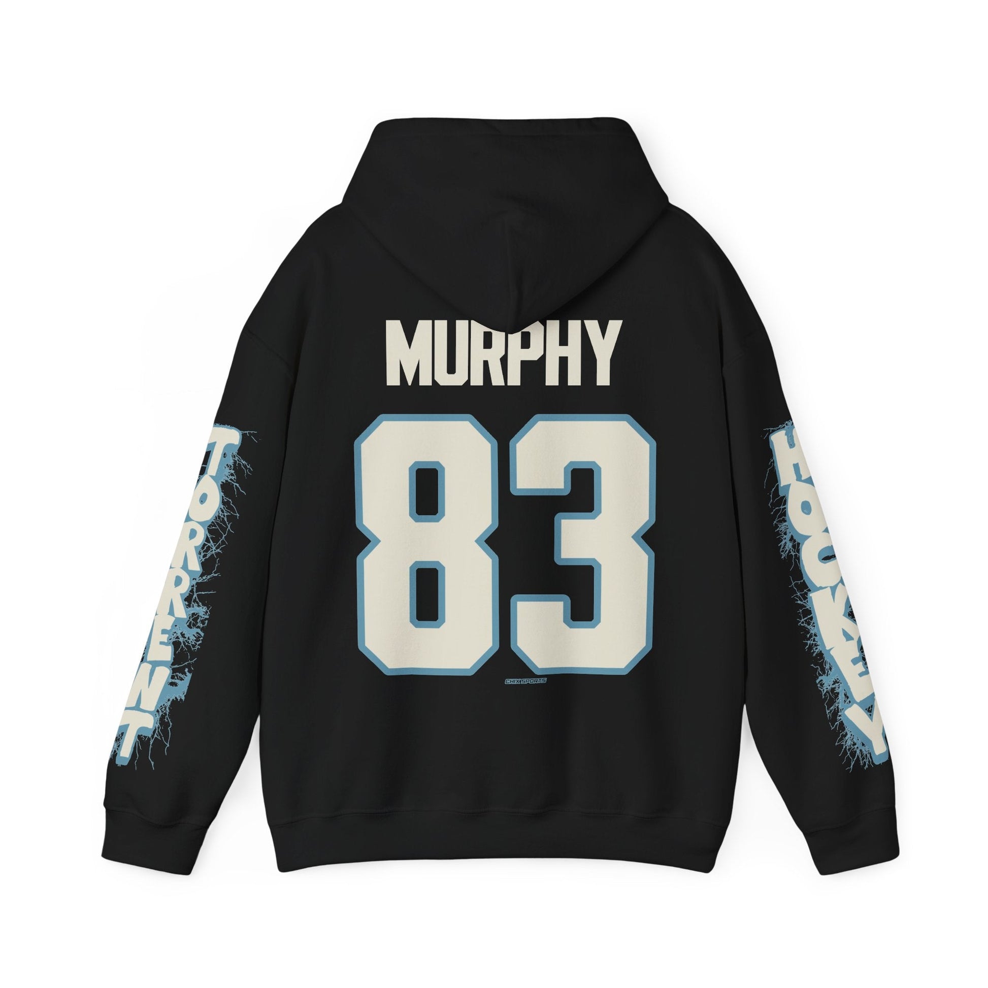 Hannah Murphy Torrent Unisex Hoodie in Black | Chix Sports