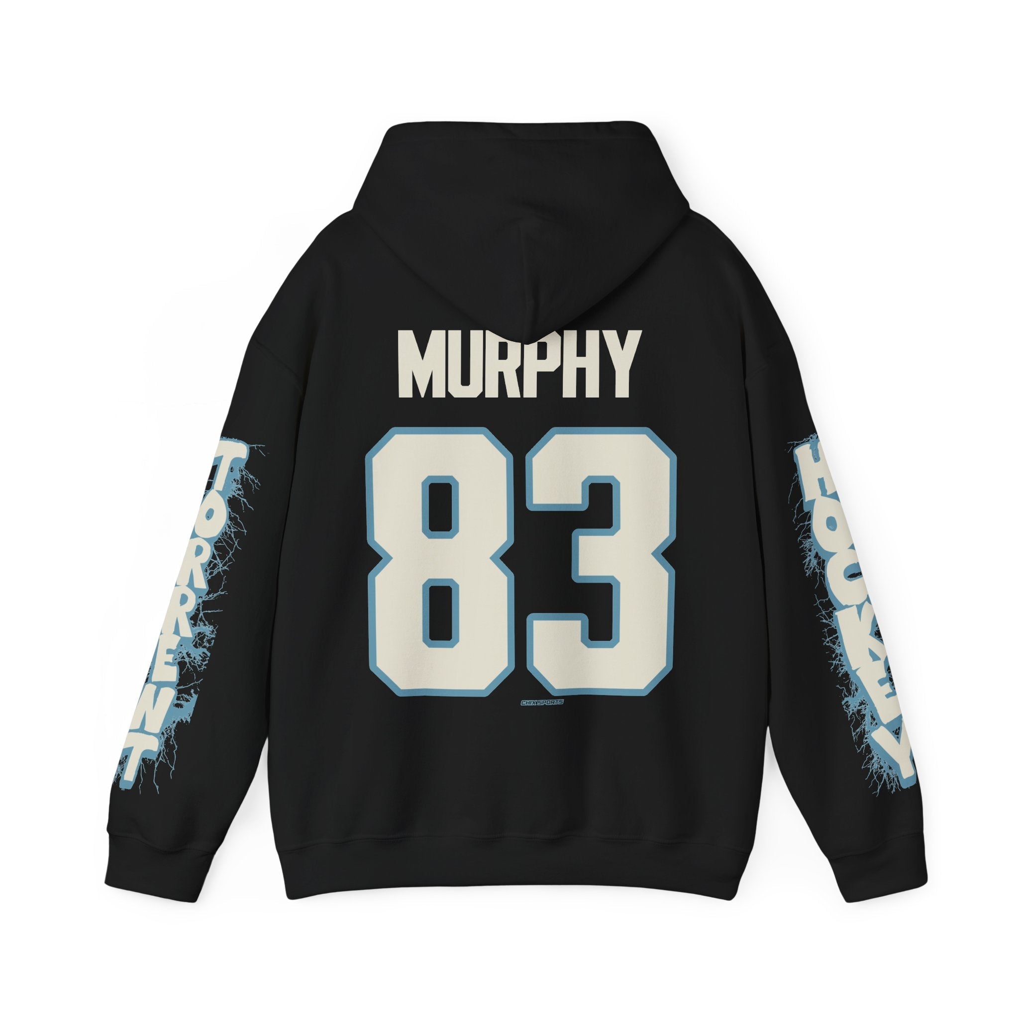 Hannah Murphy Torrent Unisex Hoodie in Black | Chix Sports