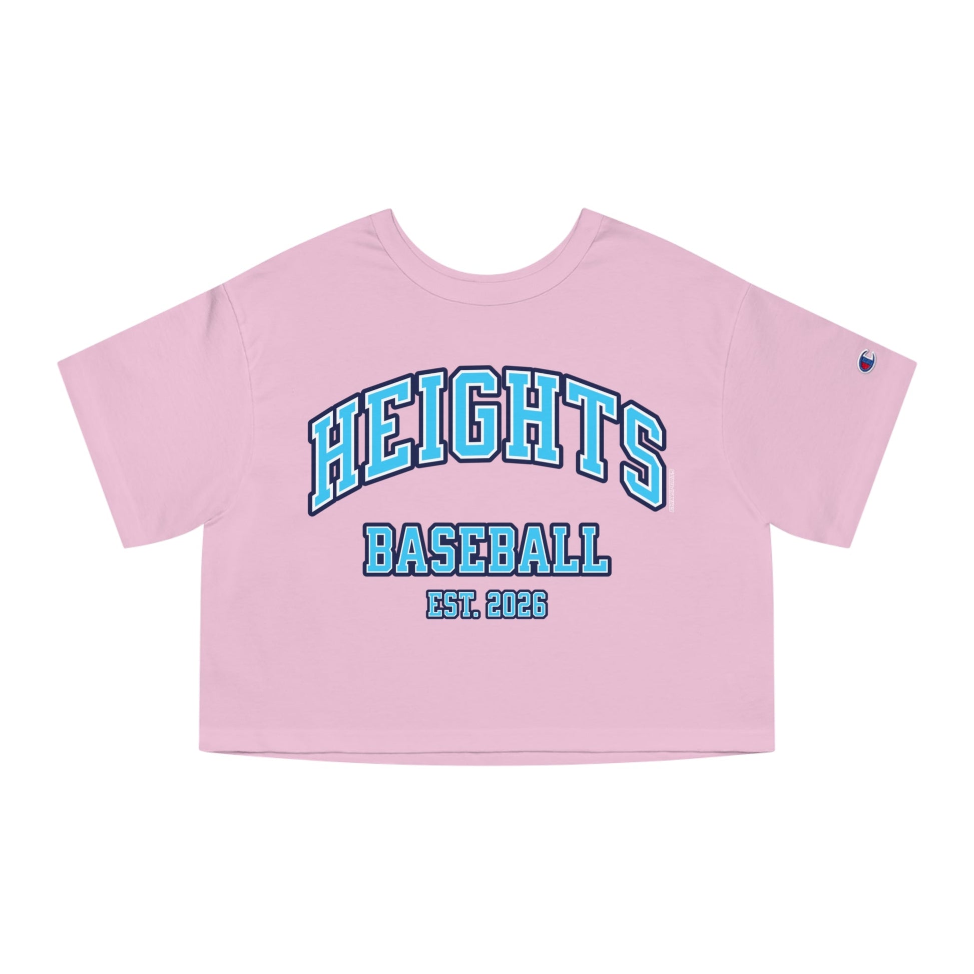 Heights Baseball Crop Top | Chix Sports