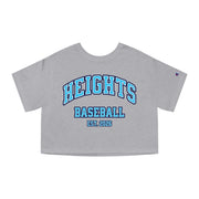 Heights Baseball Crop Top | Chix Sports