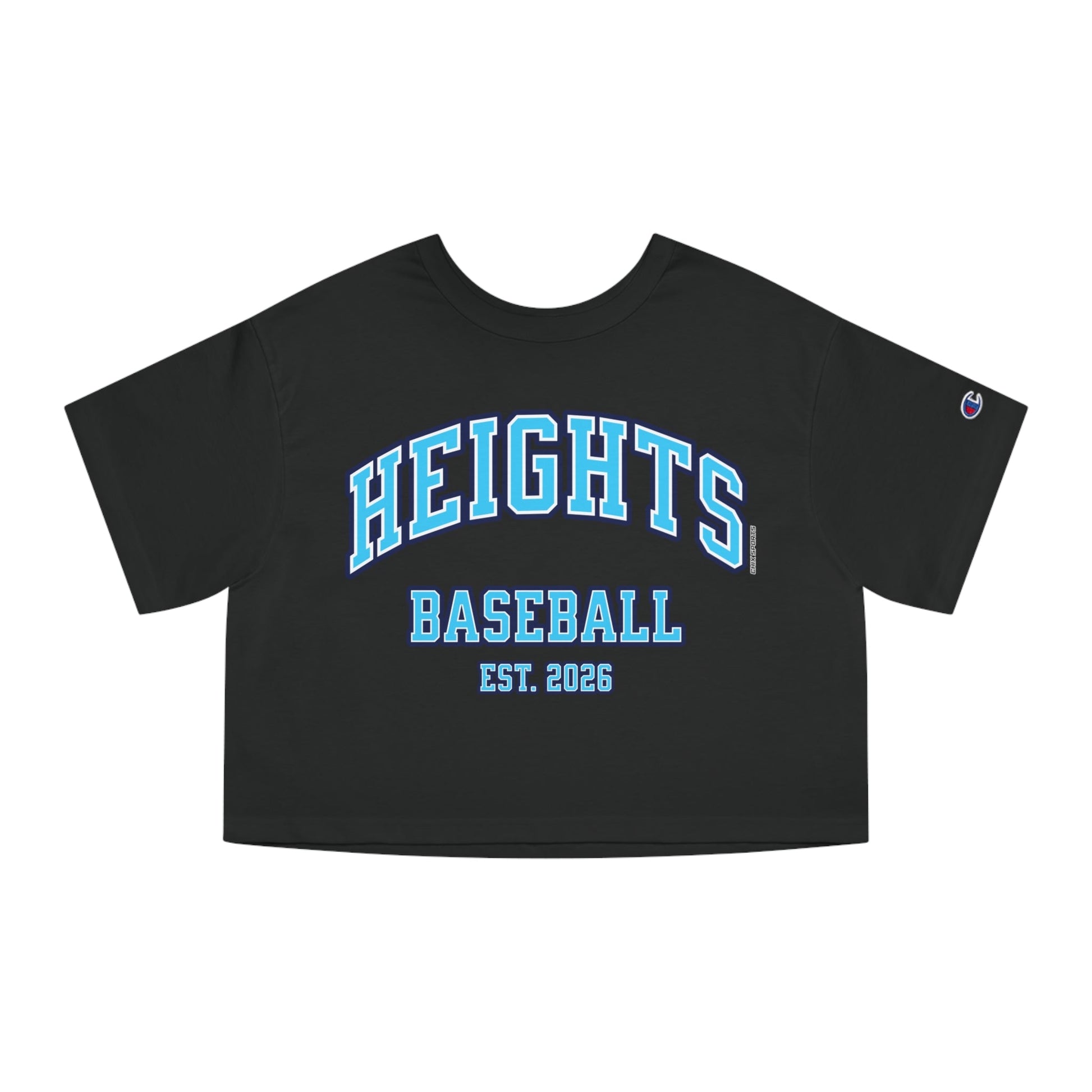 Heights Baseball Crop Top | Chix Sports