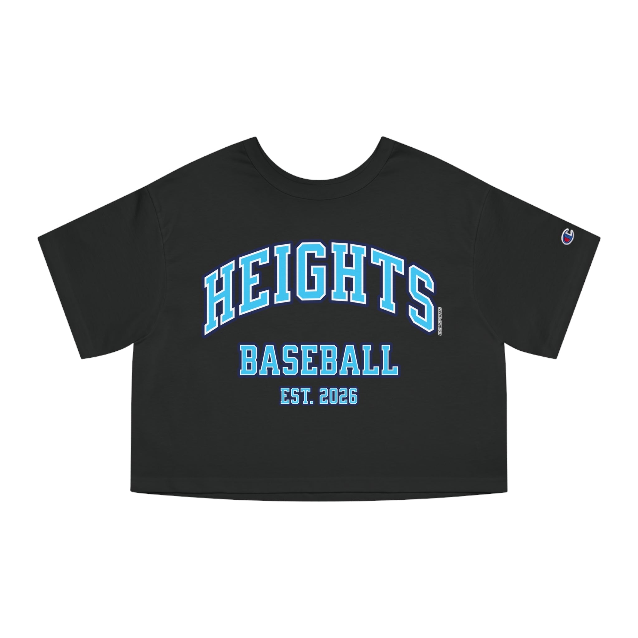 Heights Baseball Crop Top | Chix Sports