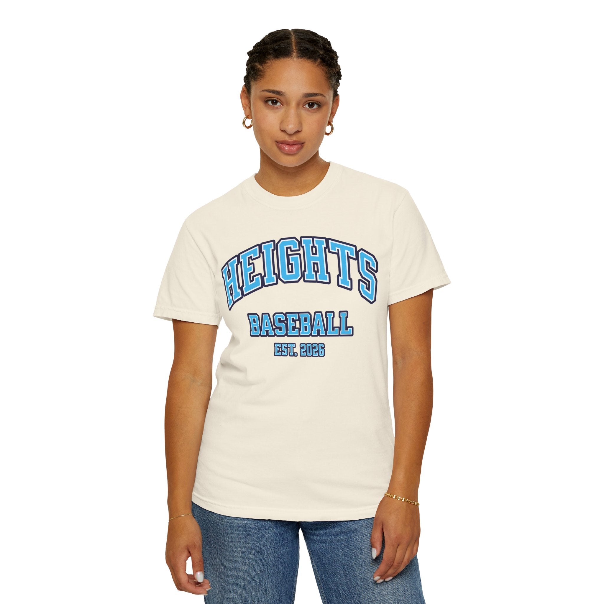 Heights Baseball Premium Unisex Shirt | Chix Sports