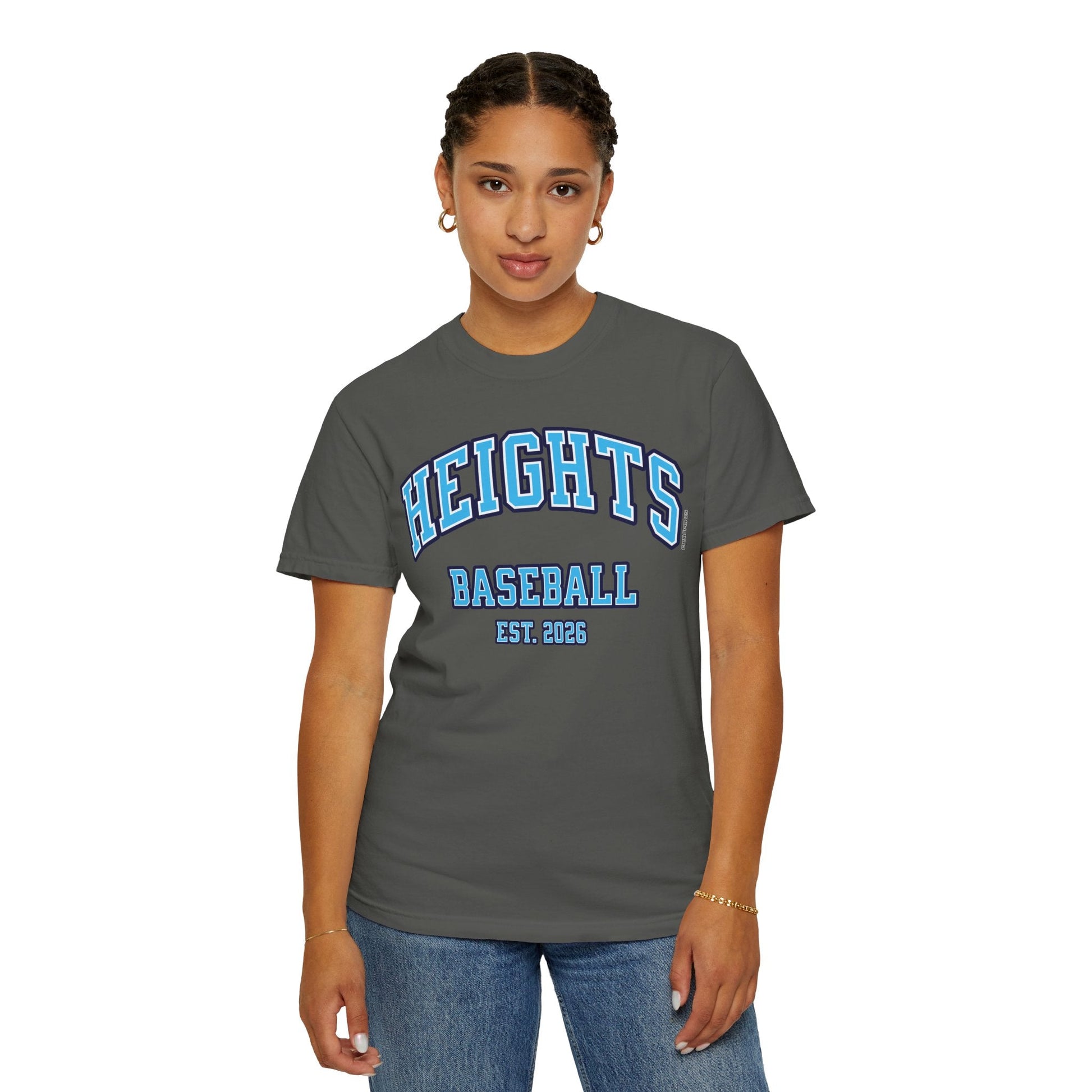 Heights Baseball Premium Unisex Shirt | Chix Sports