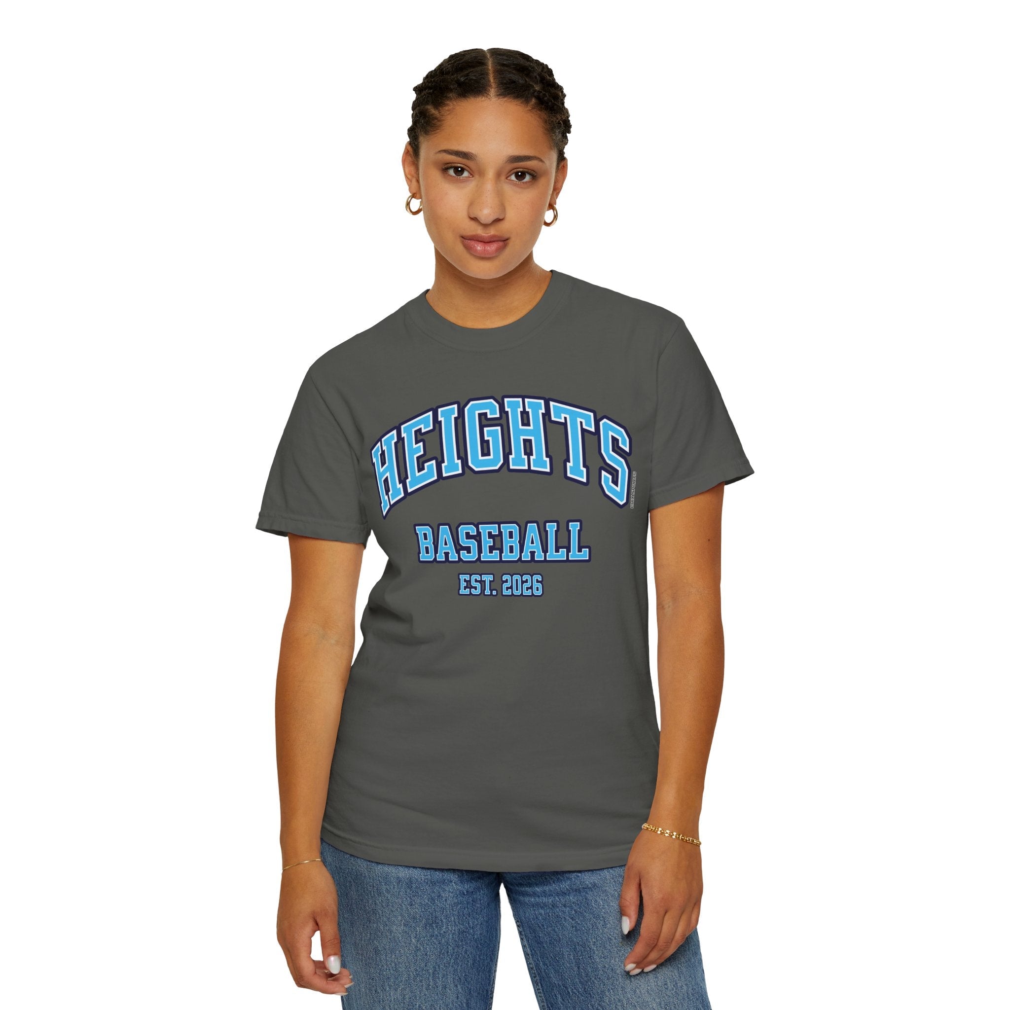 Heights Baseball Premium Unisex Shirt | Chix Sports
