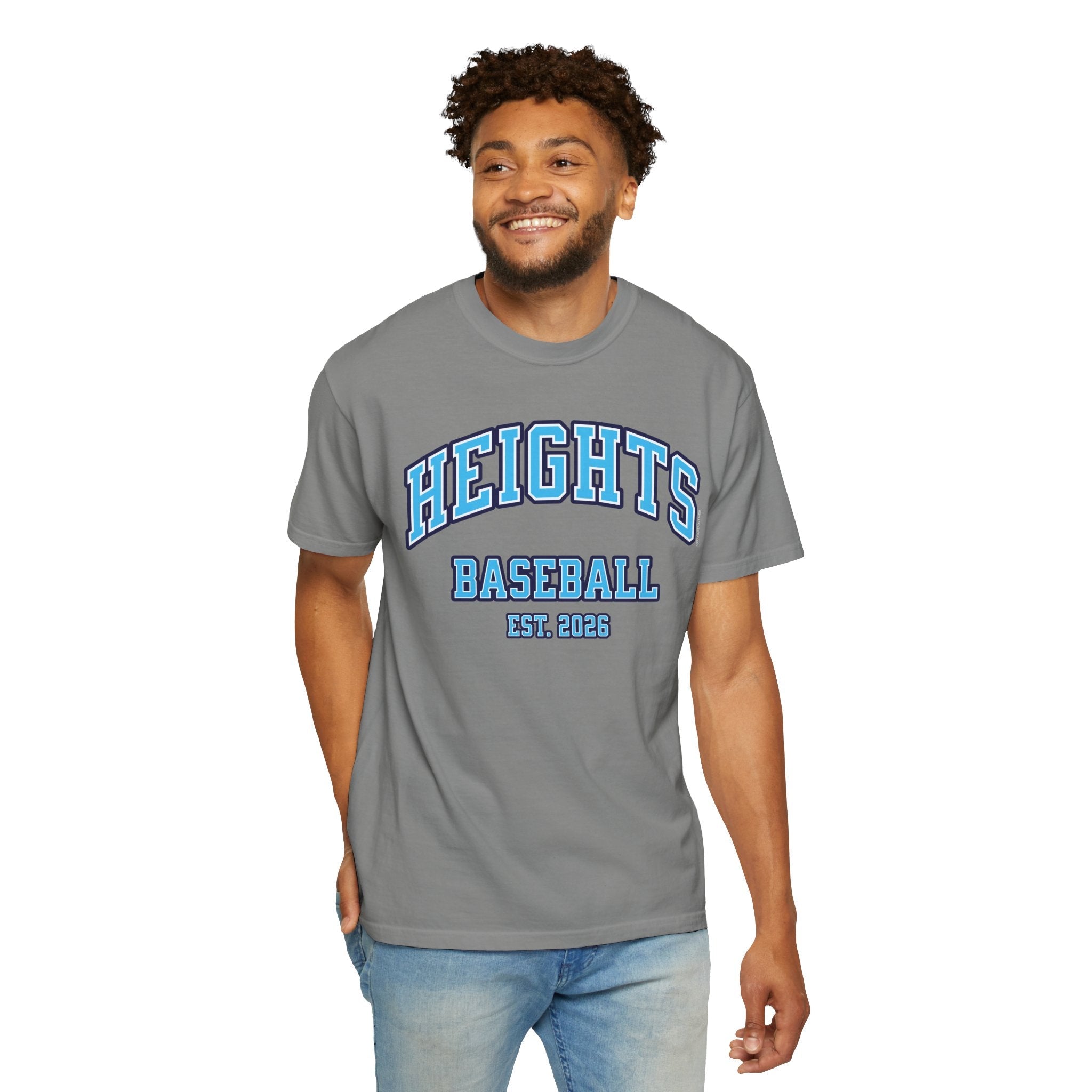 Heights Baseball Premium Unisex Shirt | Chix Sports