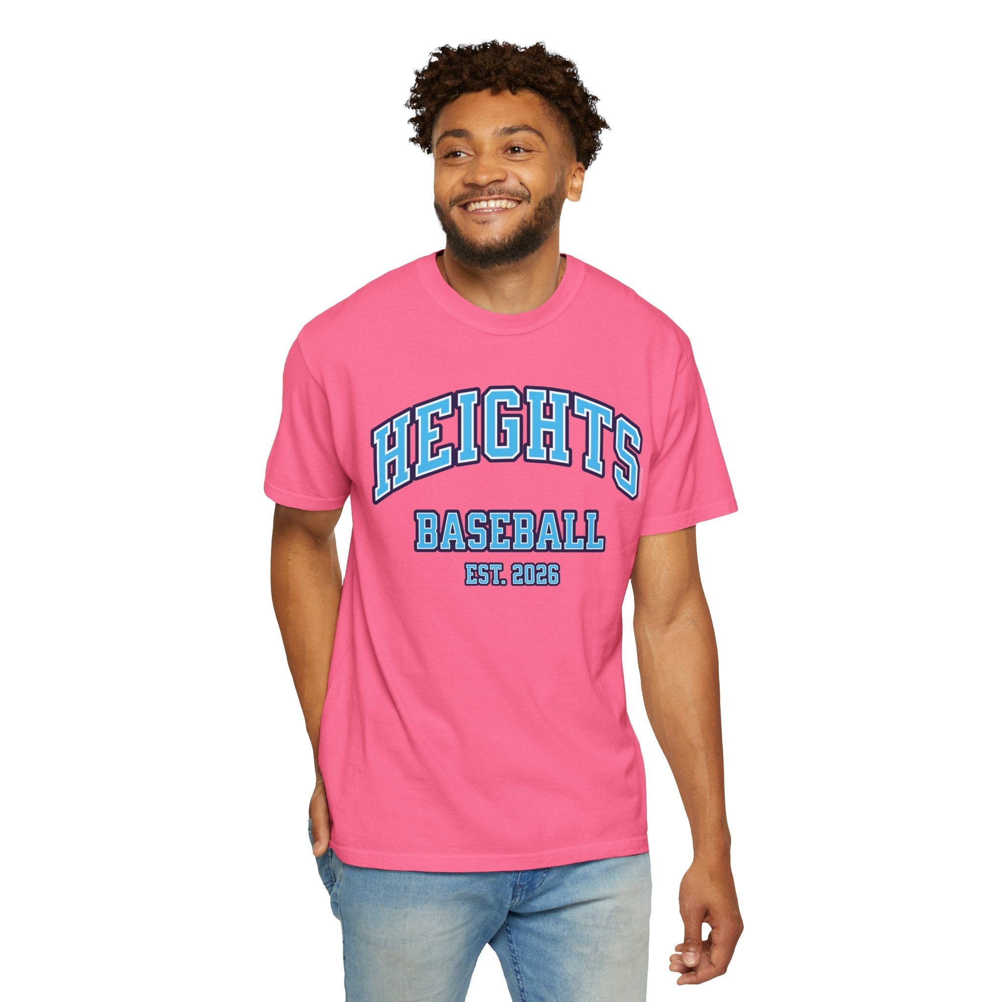 Heights Baseball Premium Unisex Shirt | Chix Sports