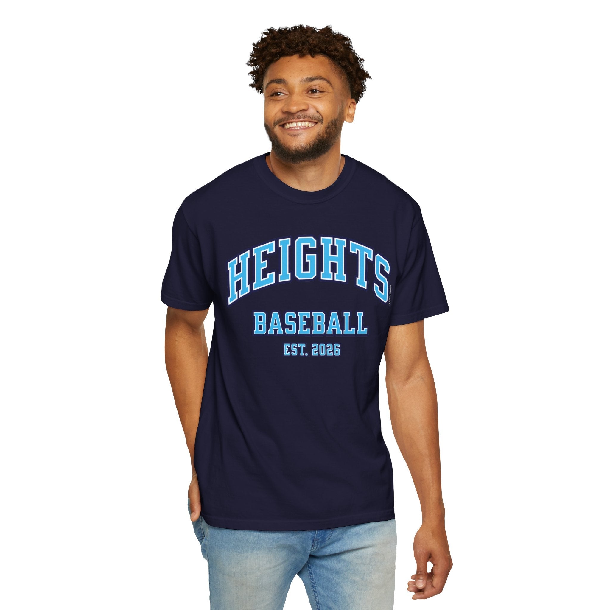 Heights Baseball Premium Unisex Shirt | Chix Sports