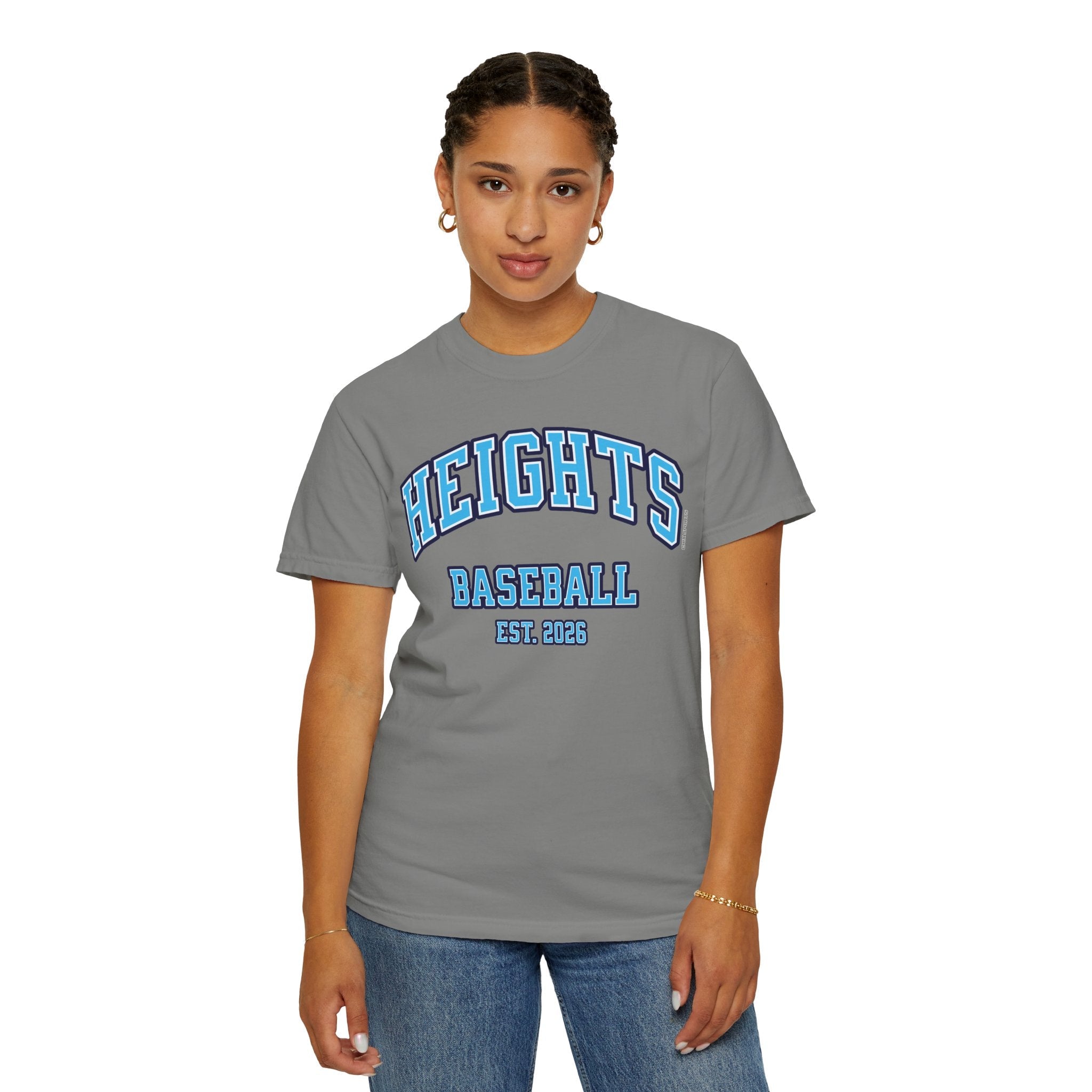 Heights Baseball Premium Unisex Shirt | Chix Sports