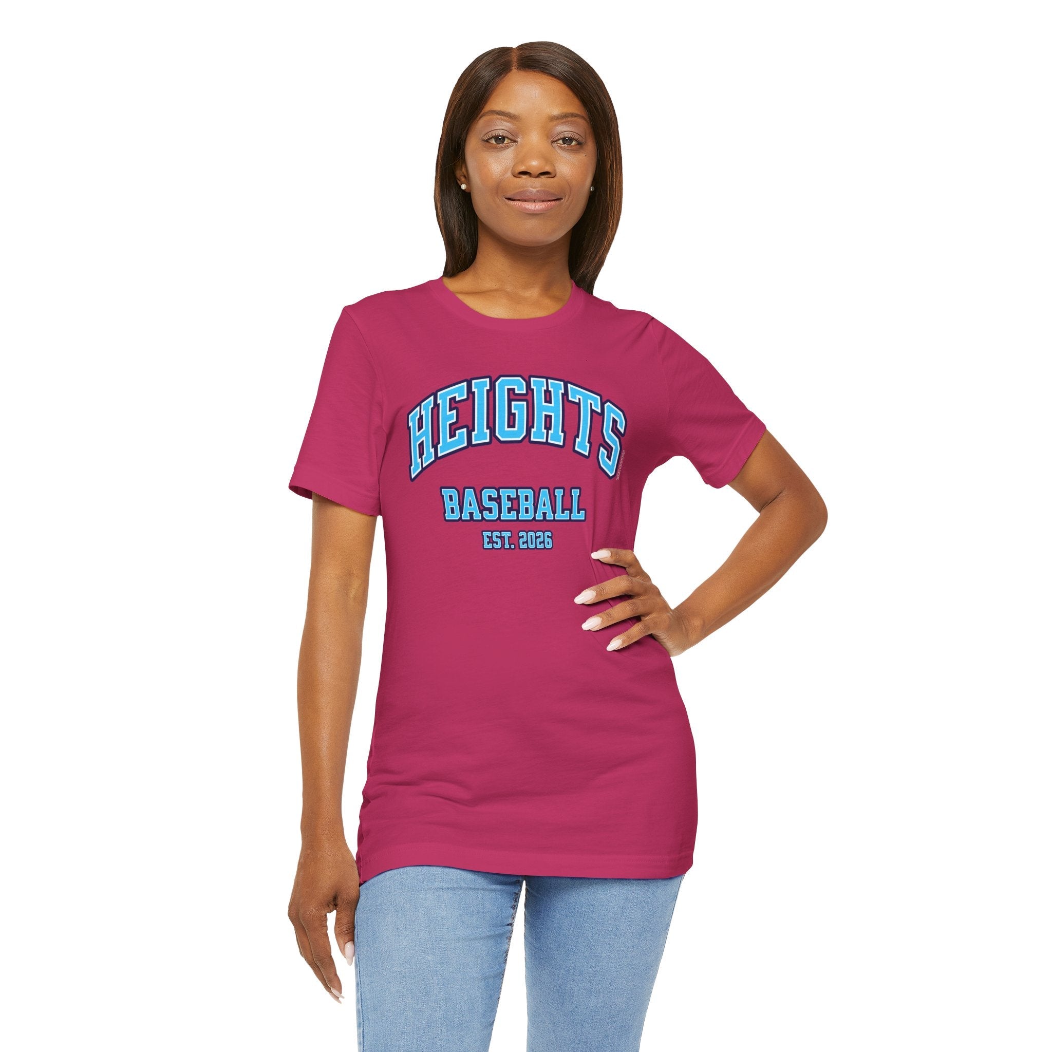 Heights Baseball Unisex Jersey Shirt | Chix Sports