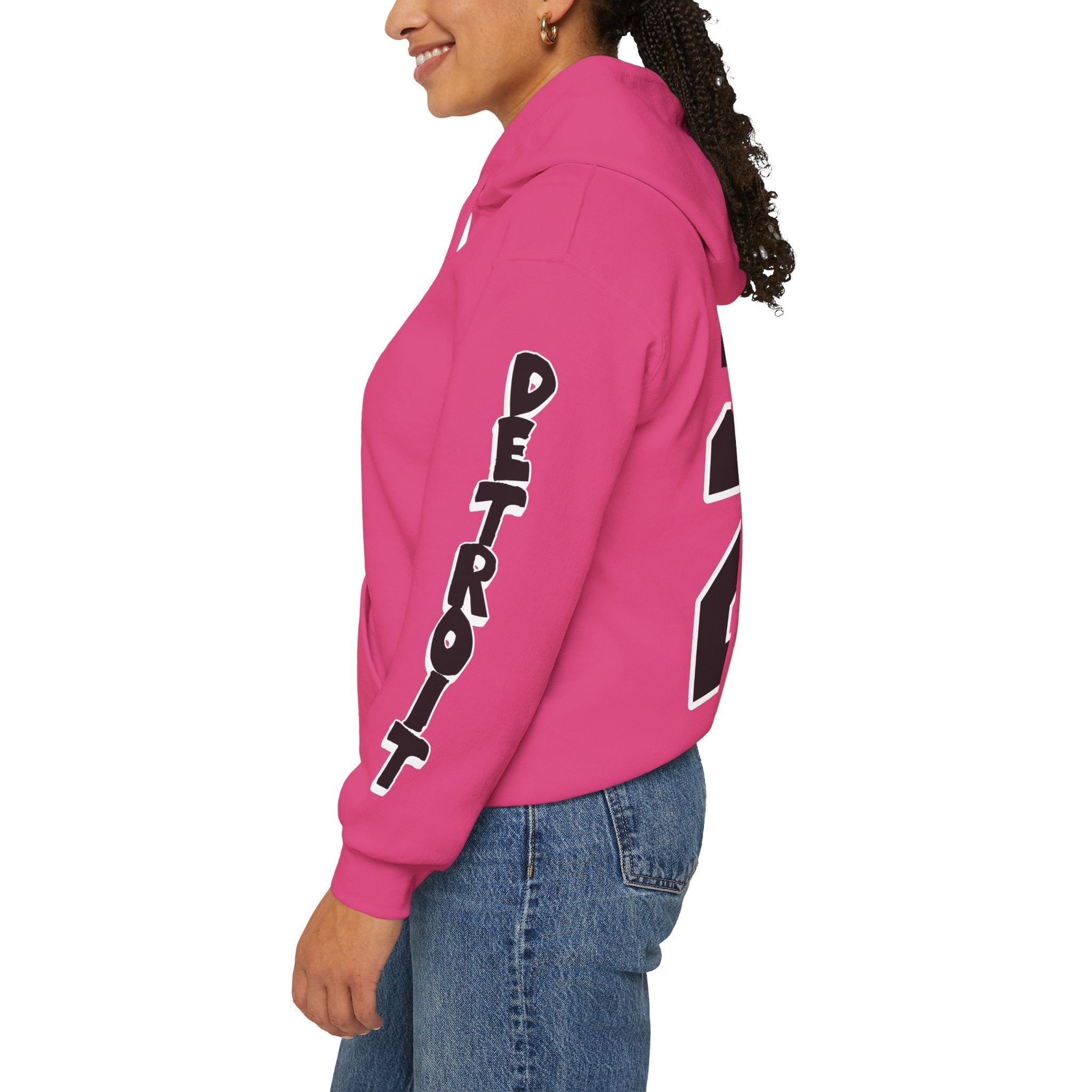 Hilary Knight Detroit Hockey Club Unisex Hoodie in Heliconia | Chix Sports
