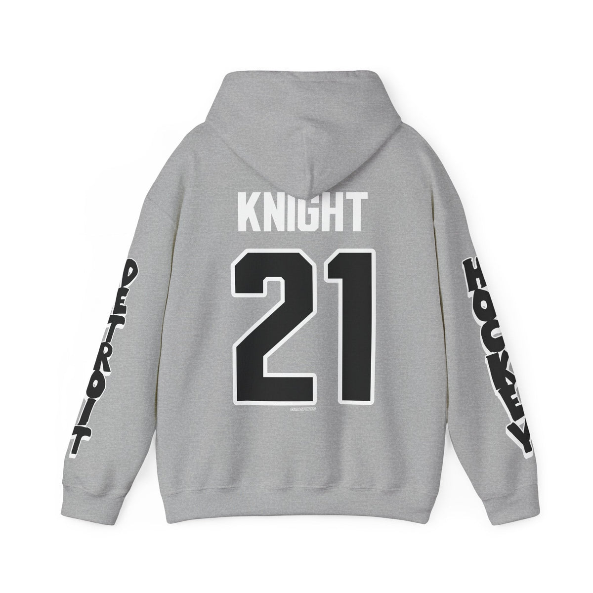 Hilary Knight Detroit Hockey Club Unisex Hoodie in Sport Grey | Chix Sports