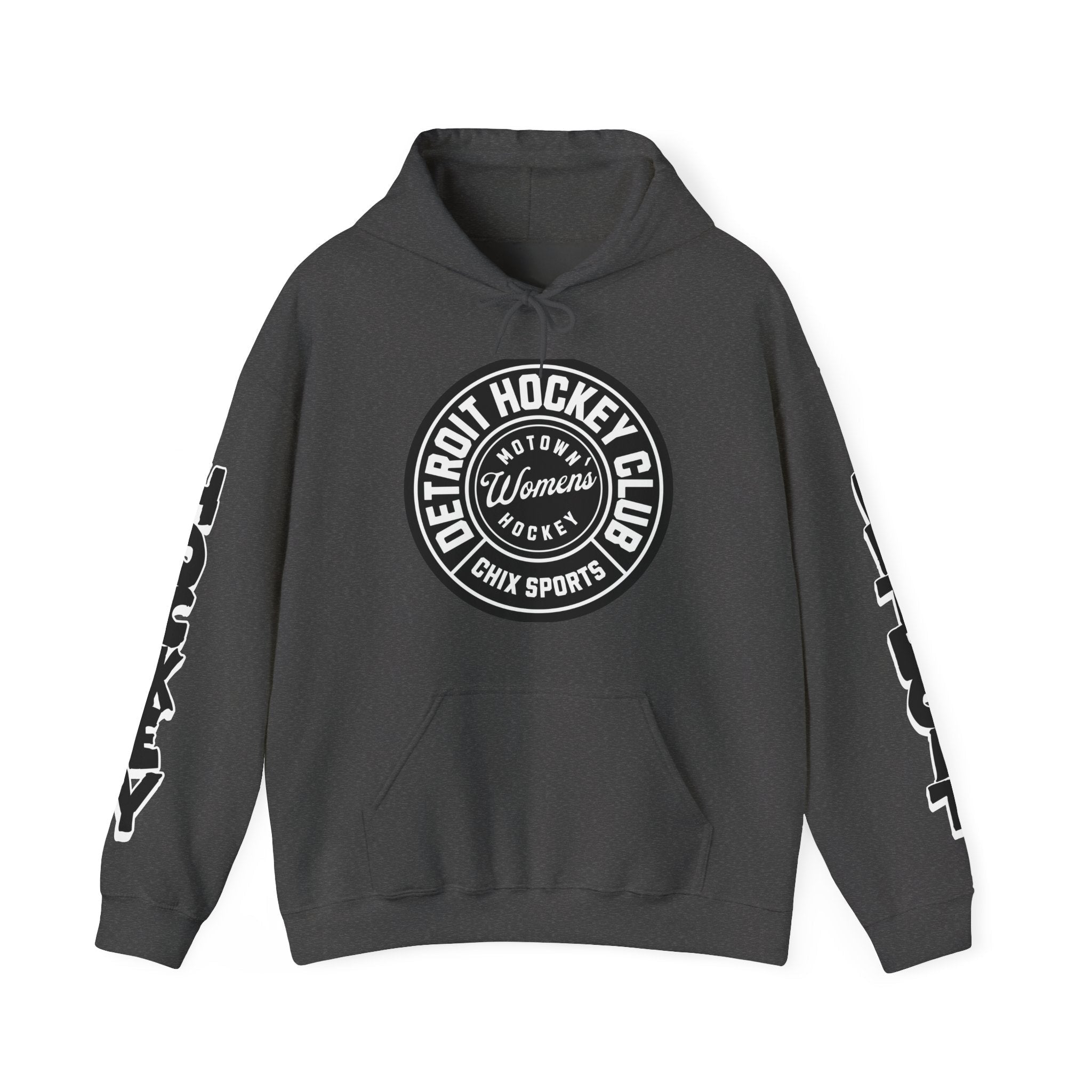 Hilary Knight Detroit Hockey Club Unisex Hoodie in Heliconia | Chix Sports