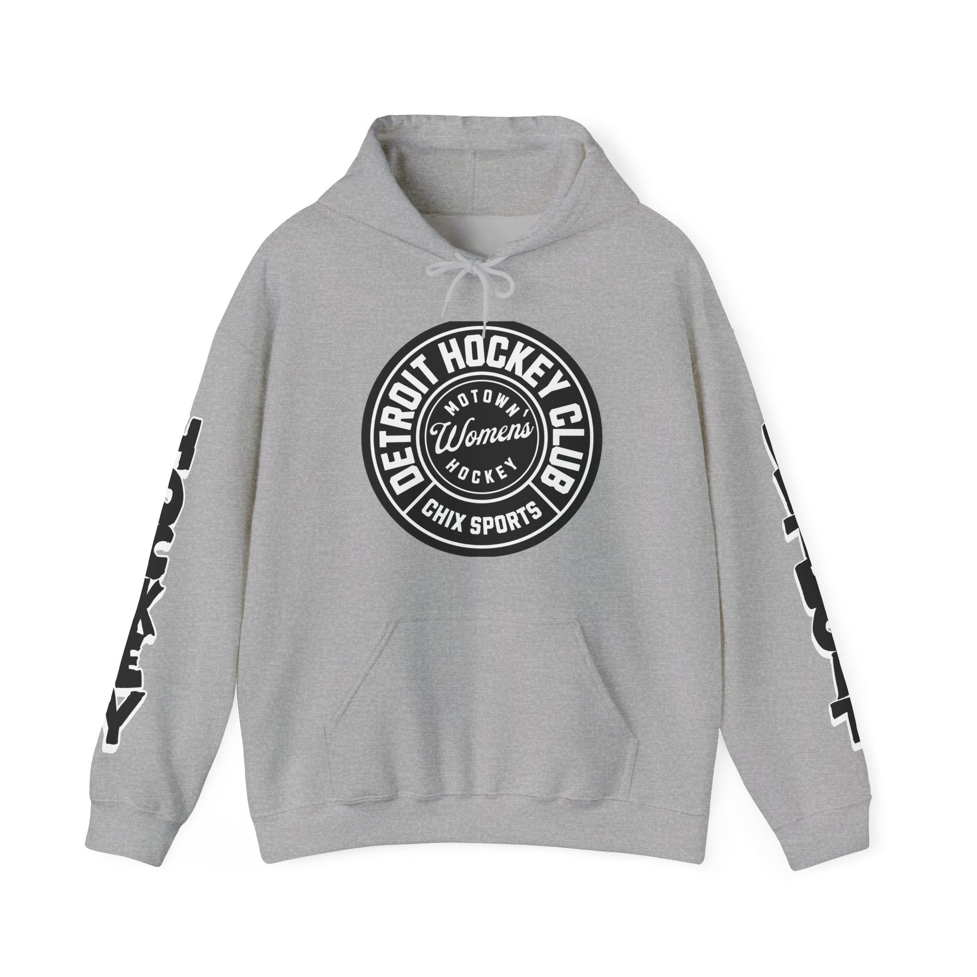 Hilary Knight Detroit Hockey Club Unisex Hoodie in Heliconia | Chix Sports