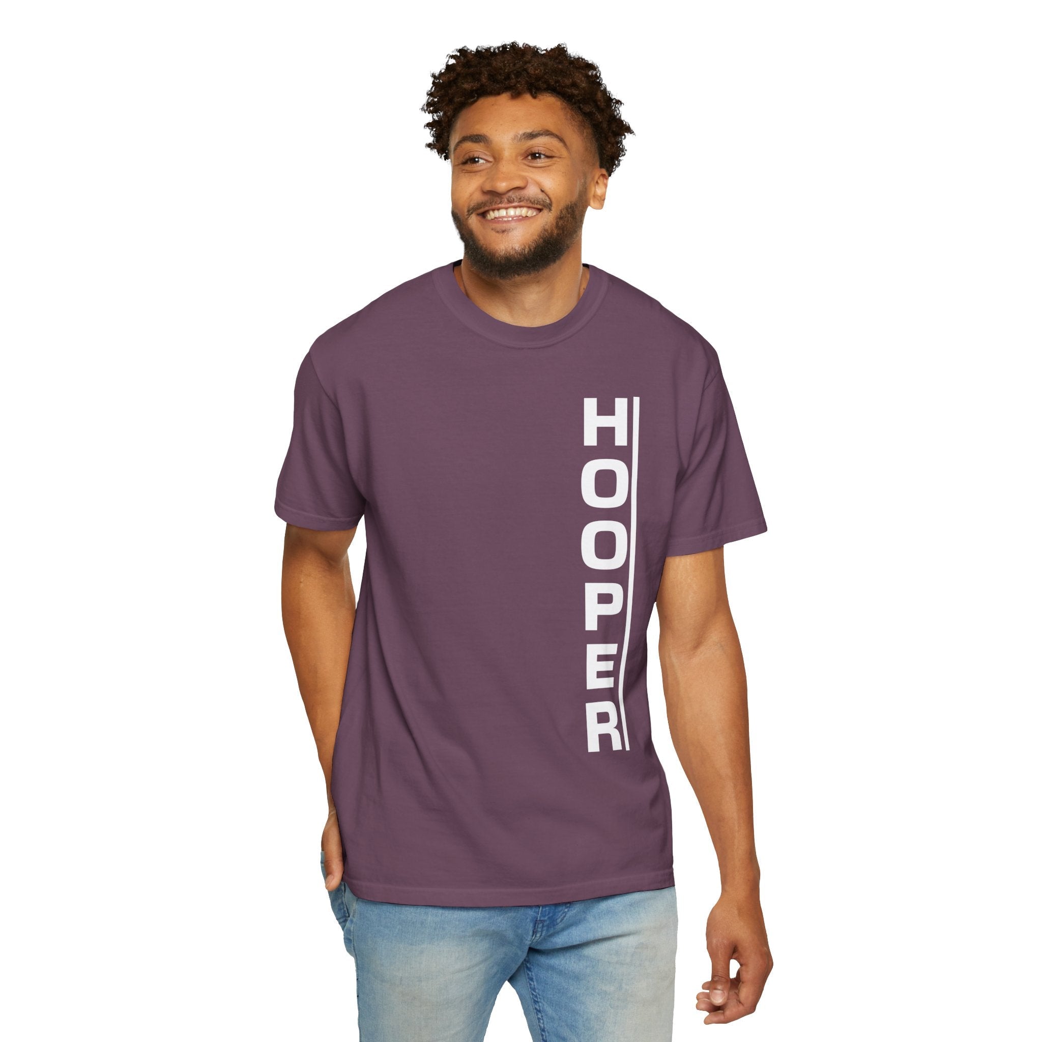 HOOPER Garment - Dyed T-shirt Vertical | Chix Sports