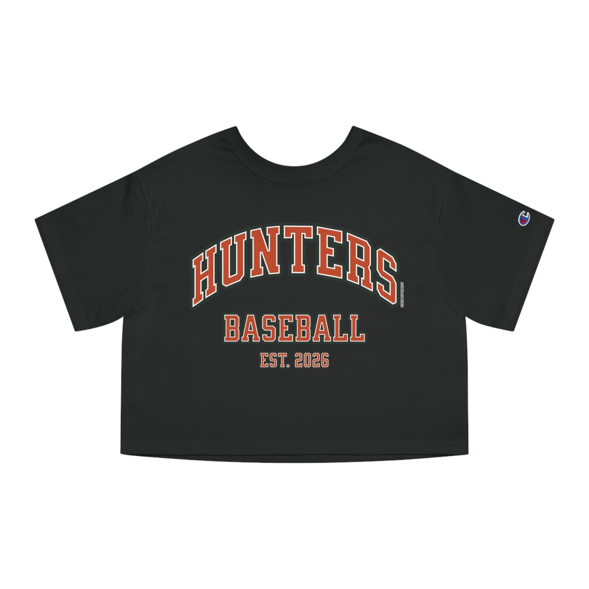 Hunters Baseball Crop Top | Chix Sports