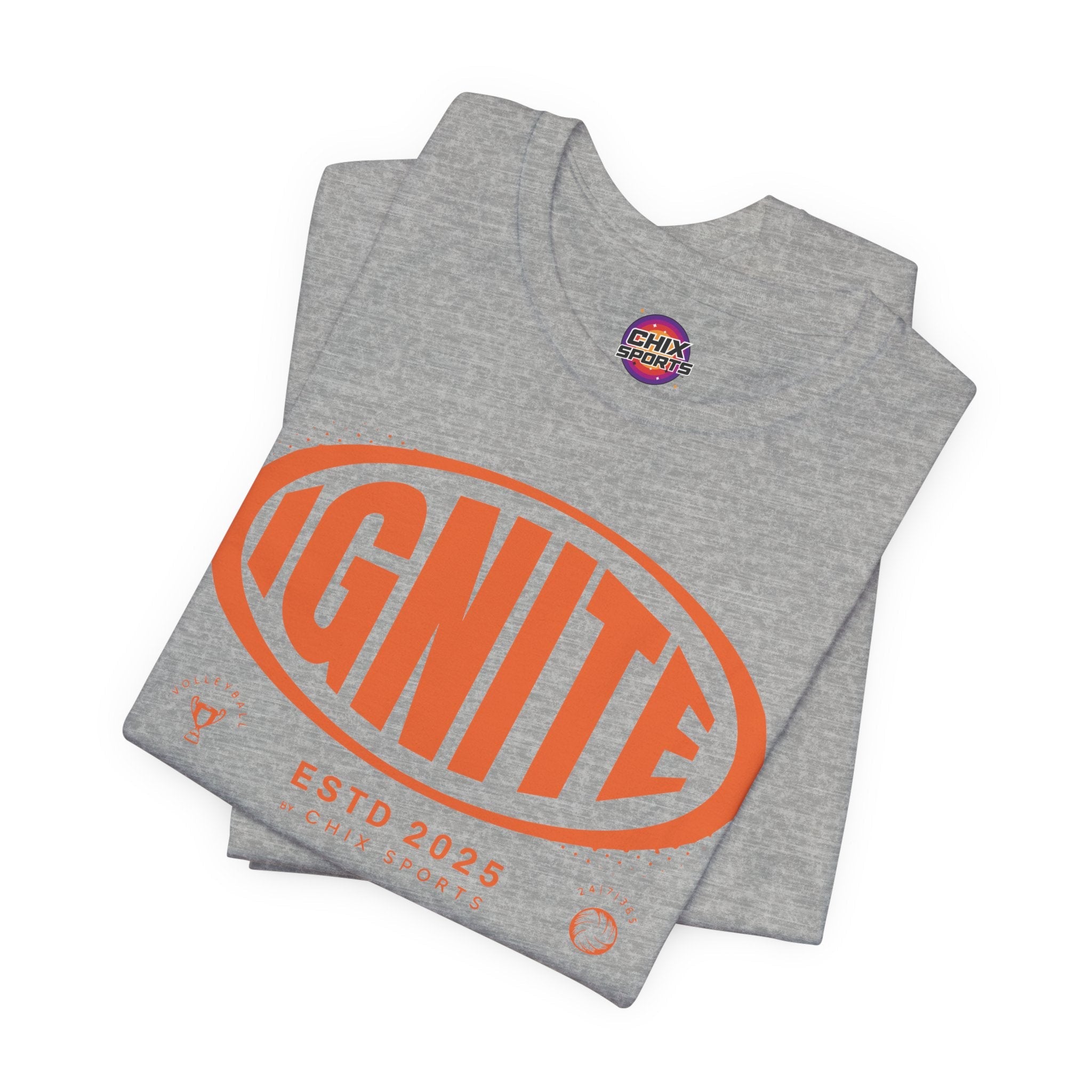 Ignite Volleyball Unisex T-shirt | Chix Sports
