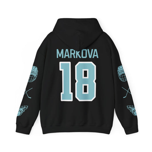 Ilona Markova 18 Heavy Fleet Hoodie | Chix Sports