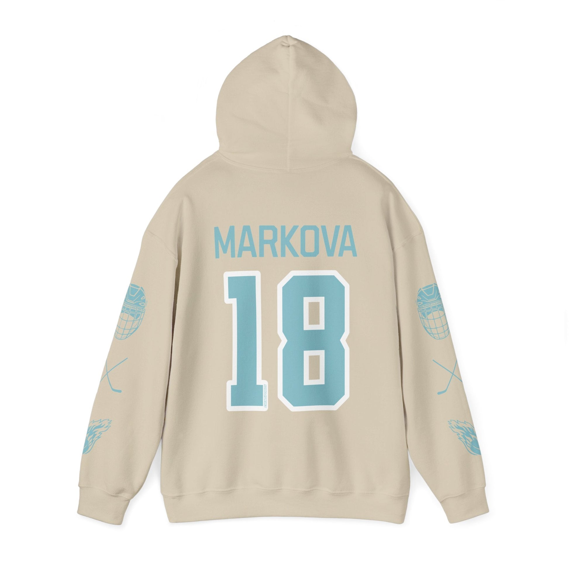 Ilona Markova 18 Heavy Fleet Hoodie | Chix Sports